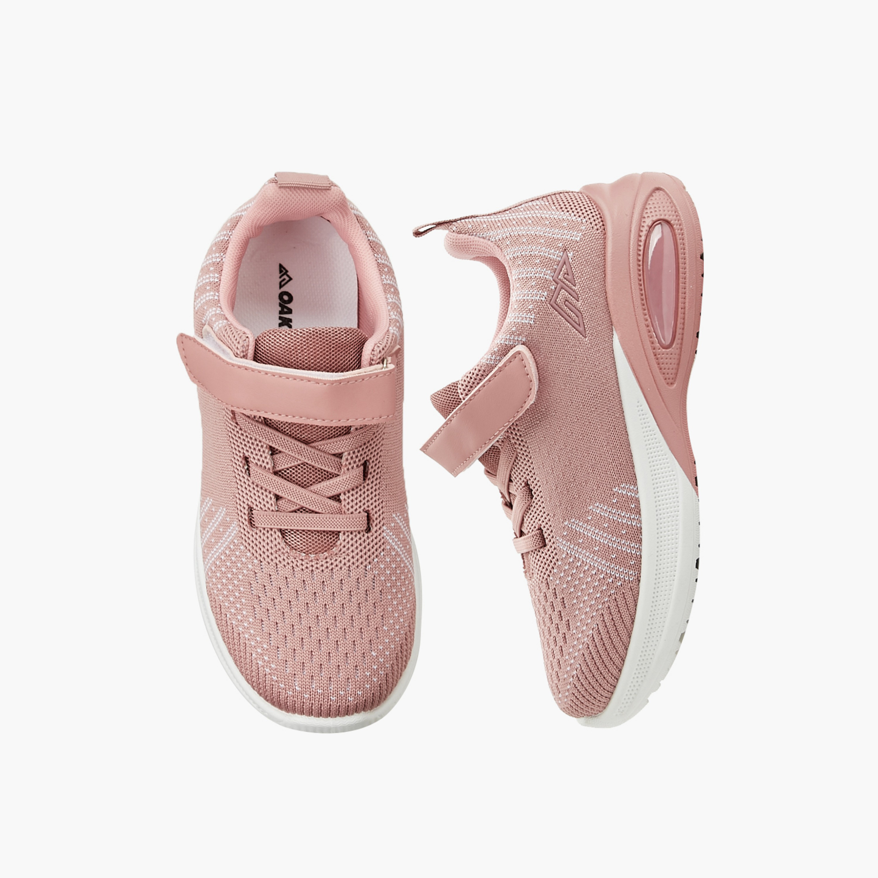 Oaklan by Shoexpress Girls Hook & Loop Sneakers-girls-shoes-sneakers-image-1