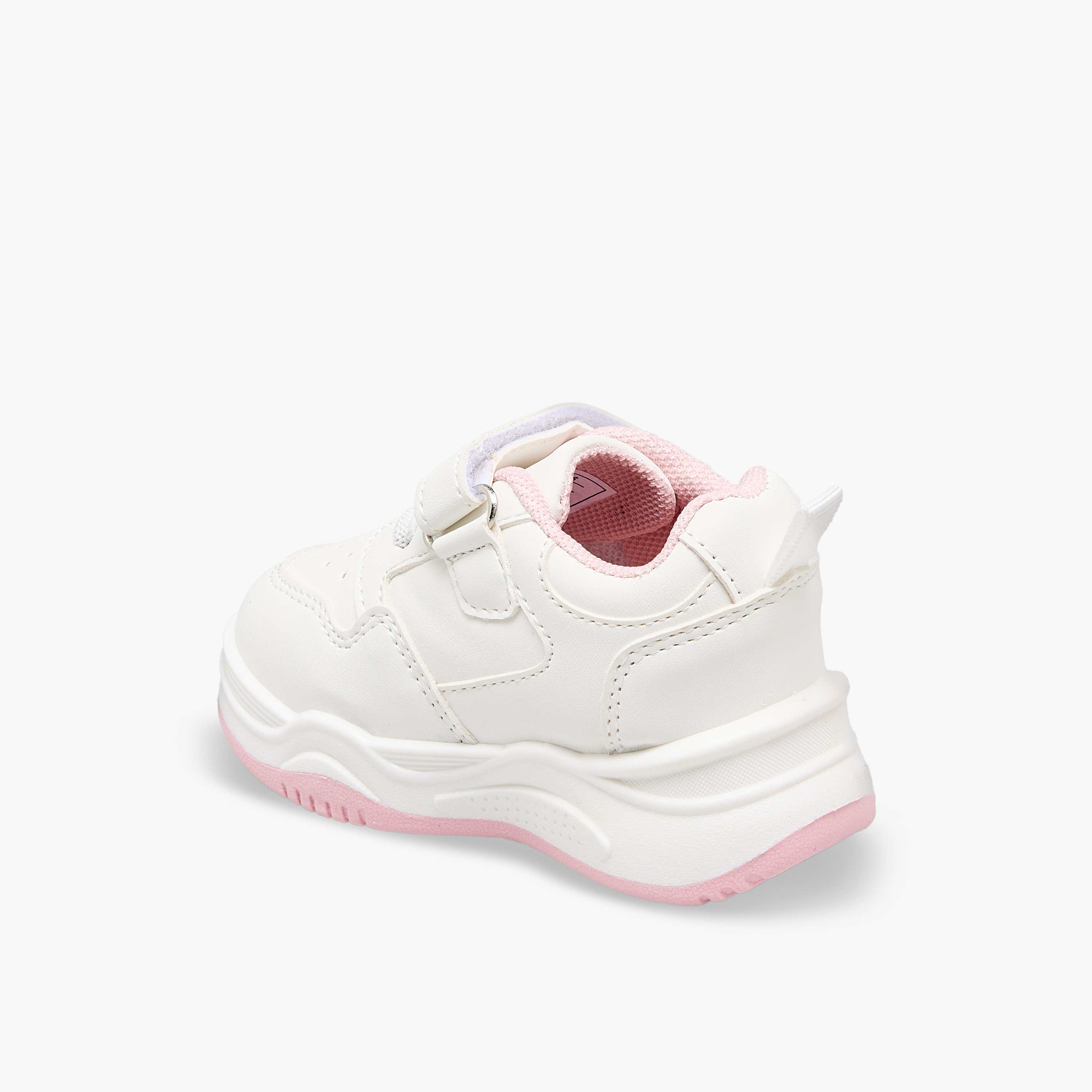 حذاء سنيكرز طول الكاحل بشريط إغلاق لاصق للبنات من فلورا بيلا-girls-shoes-sneakers-image-5