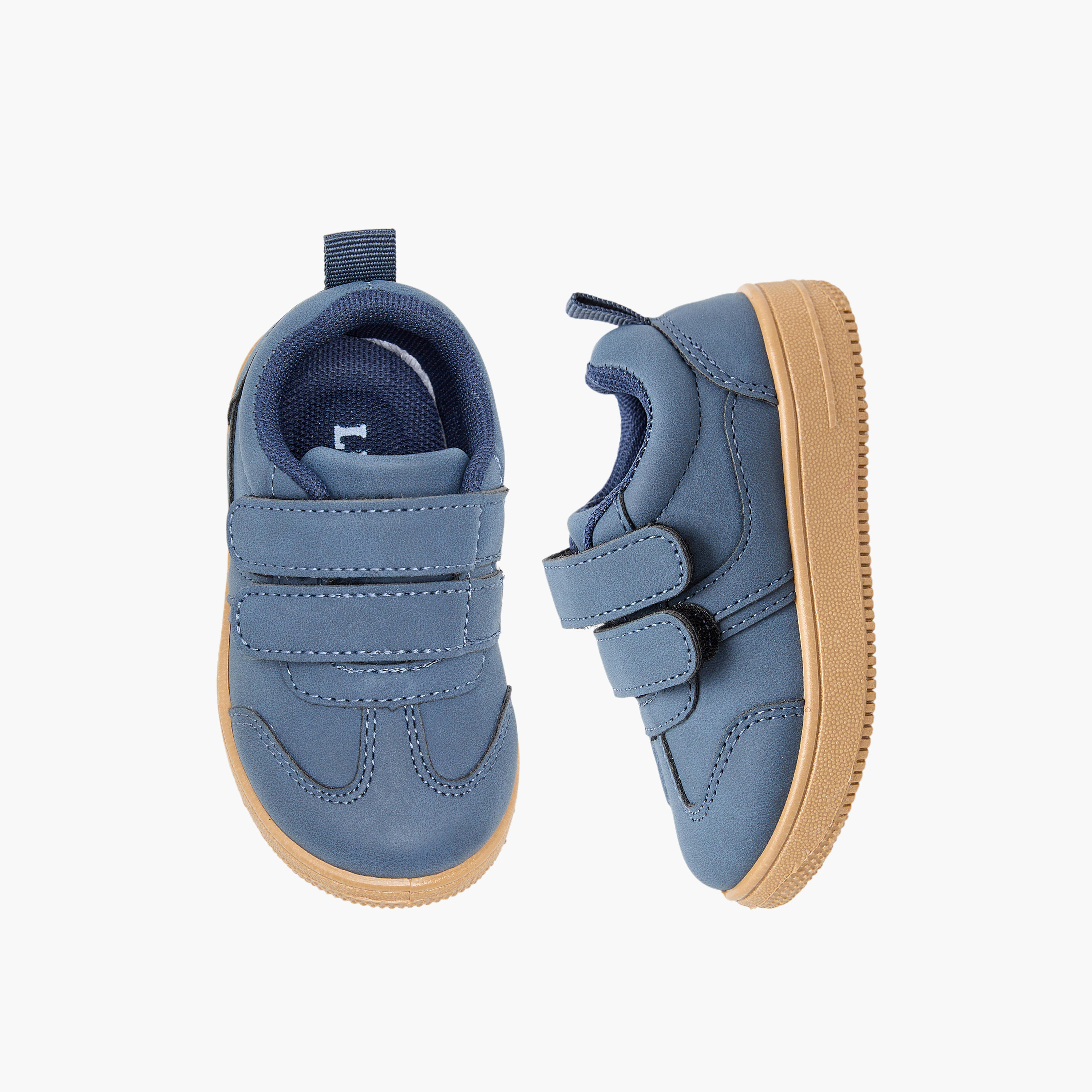 LBL by Shoexpress Boys Hook & Loop Ankle Sneakers-boys-shoes-sneakers-image-1