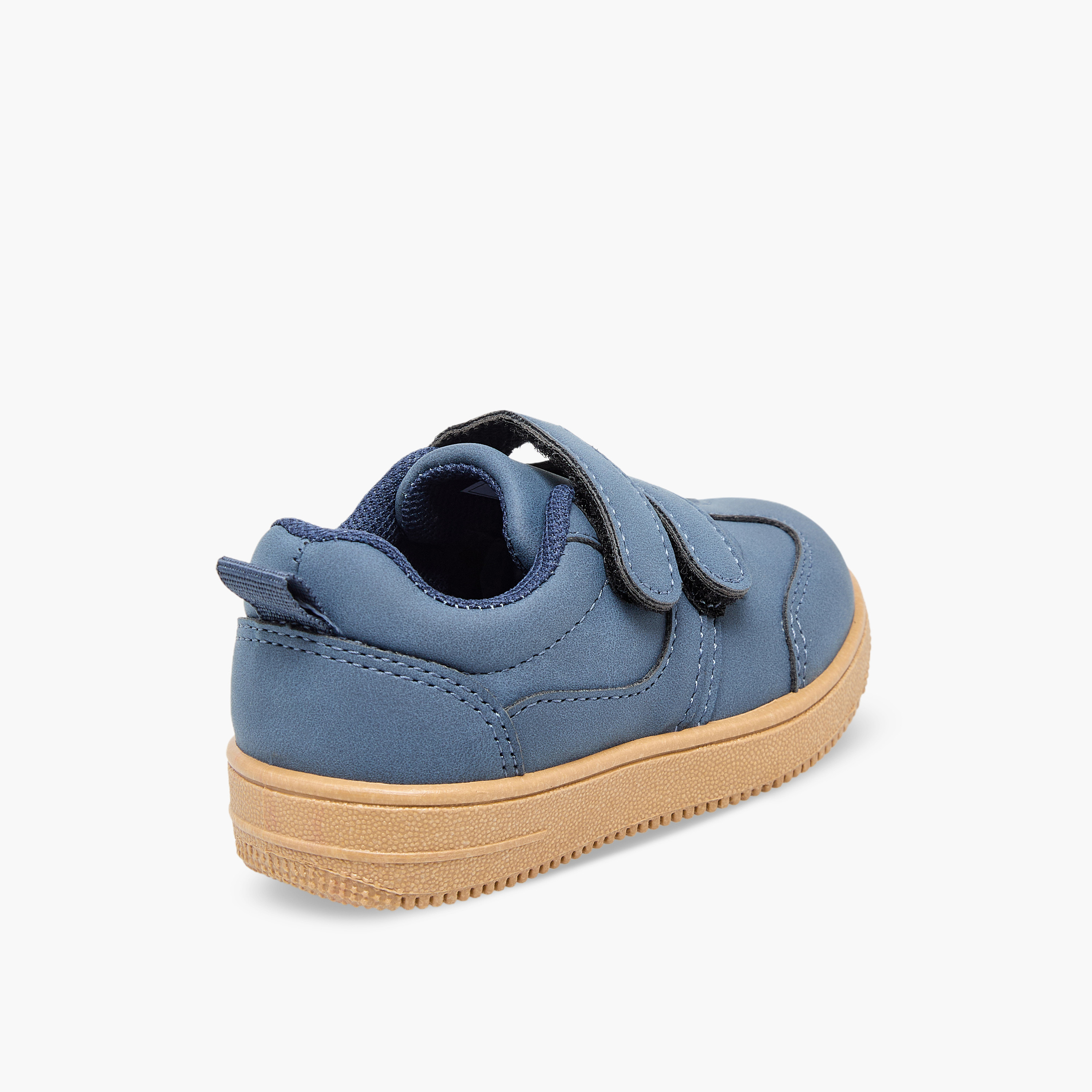حذاء سنيكرز طول الكاحل بشريط إغلاق لاصق للأولاد من إل بي إل من شو إكسبرس-boys-shoes-sneakers-image-6