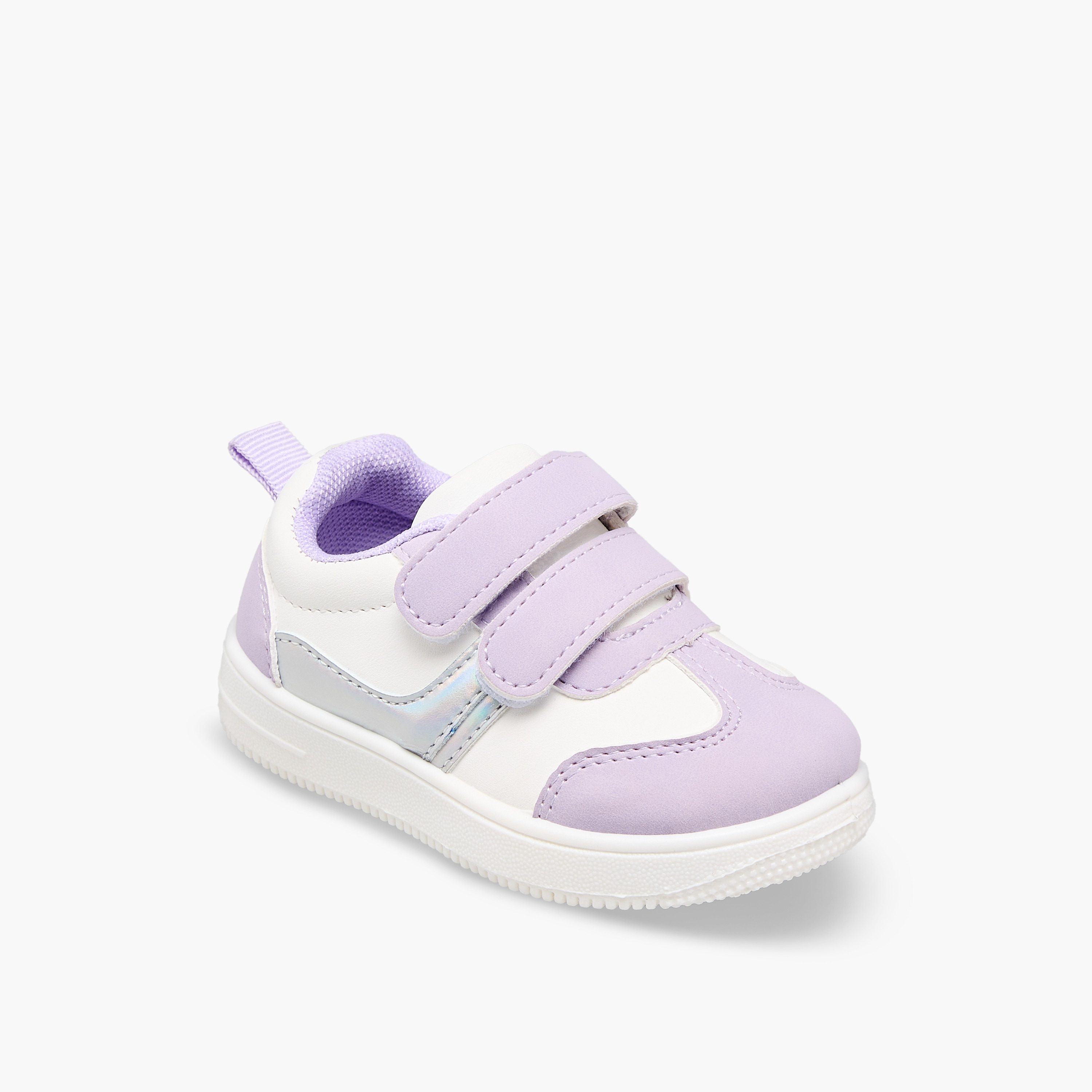 حذاء سنيكرز بشريط إغلاق لاصق للبنات من فلورا بيلا-girls-shoes-sneakers-image-2