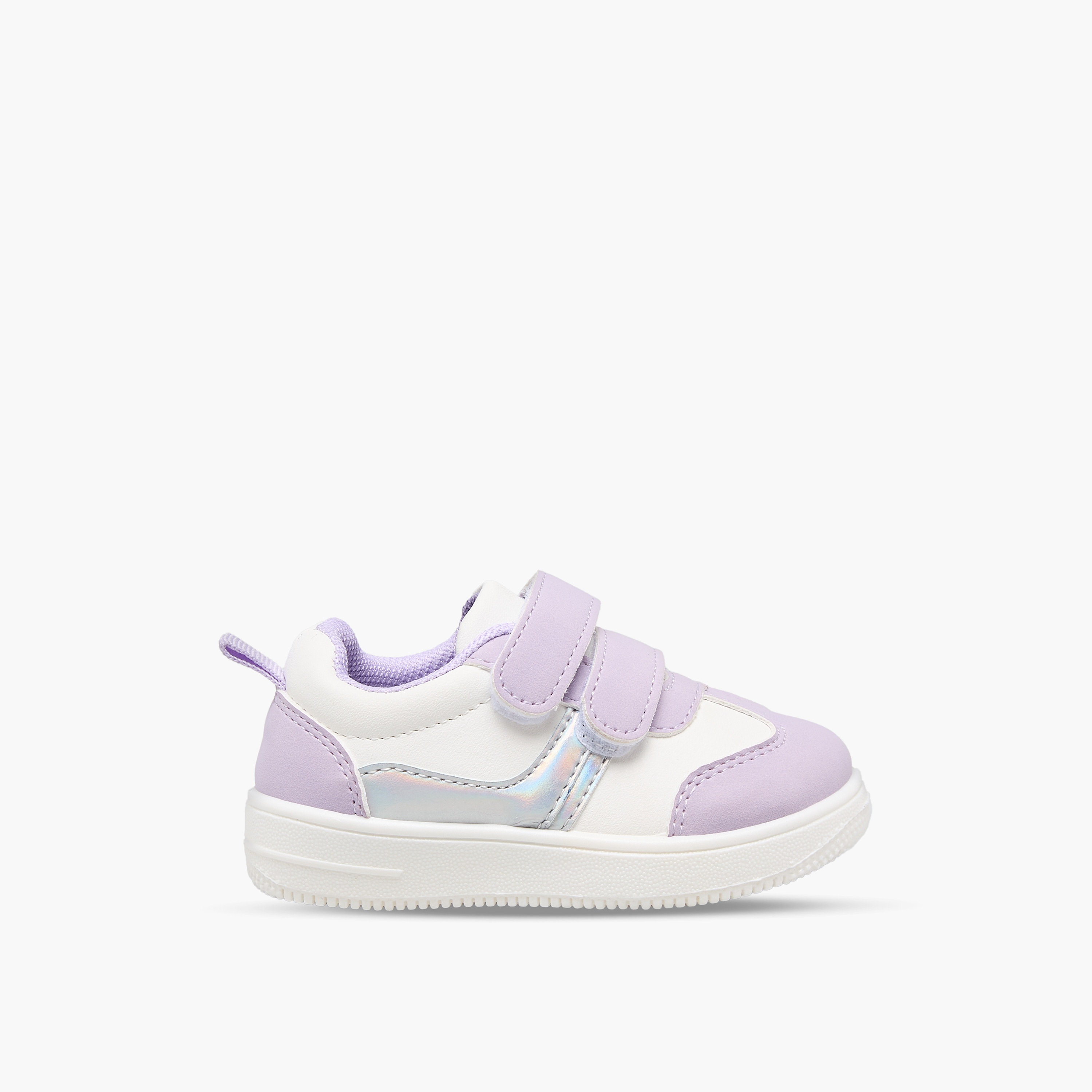 حذاء سنيكرز بشريط إغلاق لاصق للبنات من فلورا بيلا-girls-shoes-sneakers-image-3
