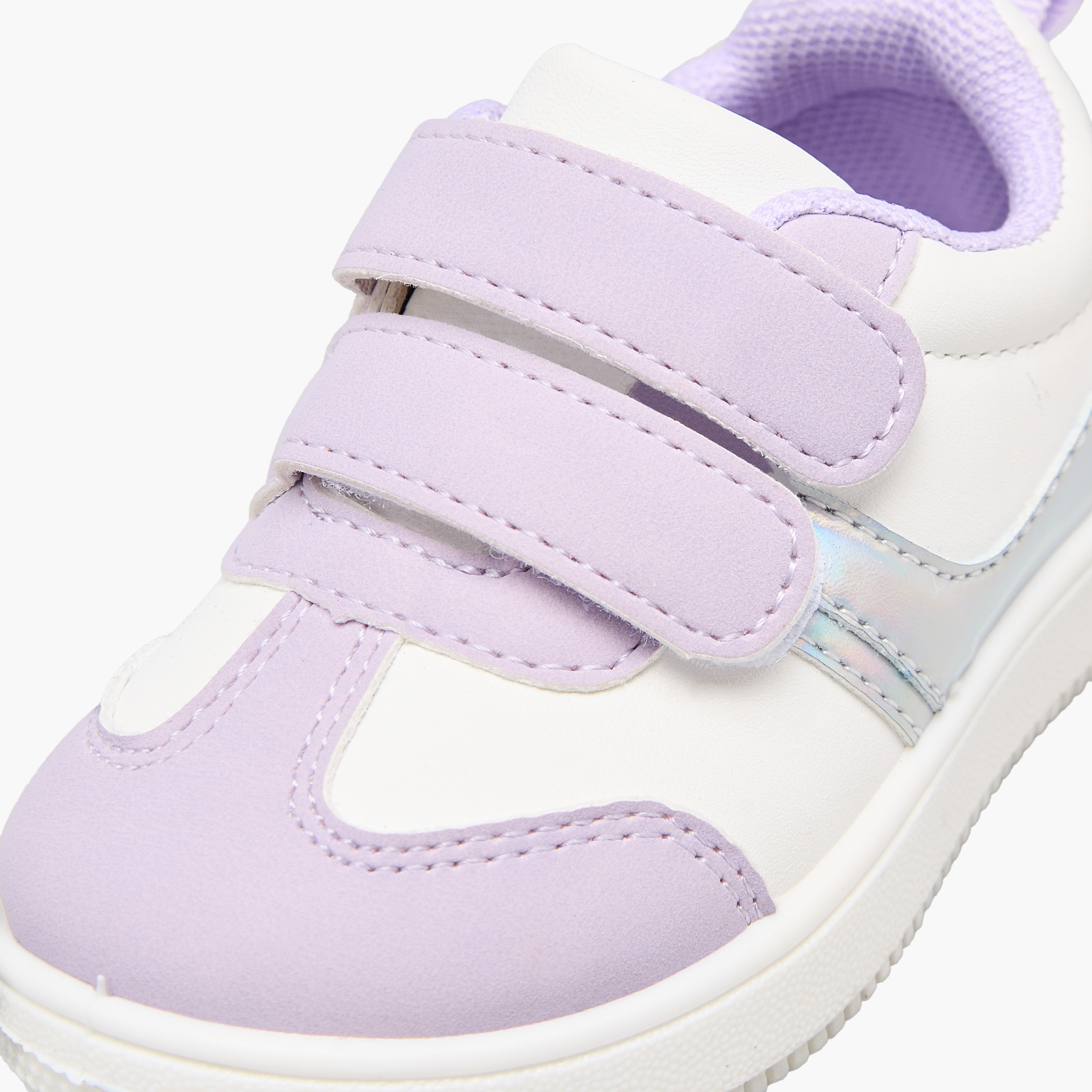 حذاء سنيكرز بشريط إغلاق لاصق للبنات من فلورا بيلا-girls-shoes-sneakers-image-7