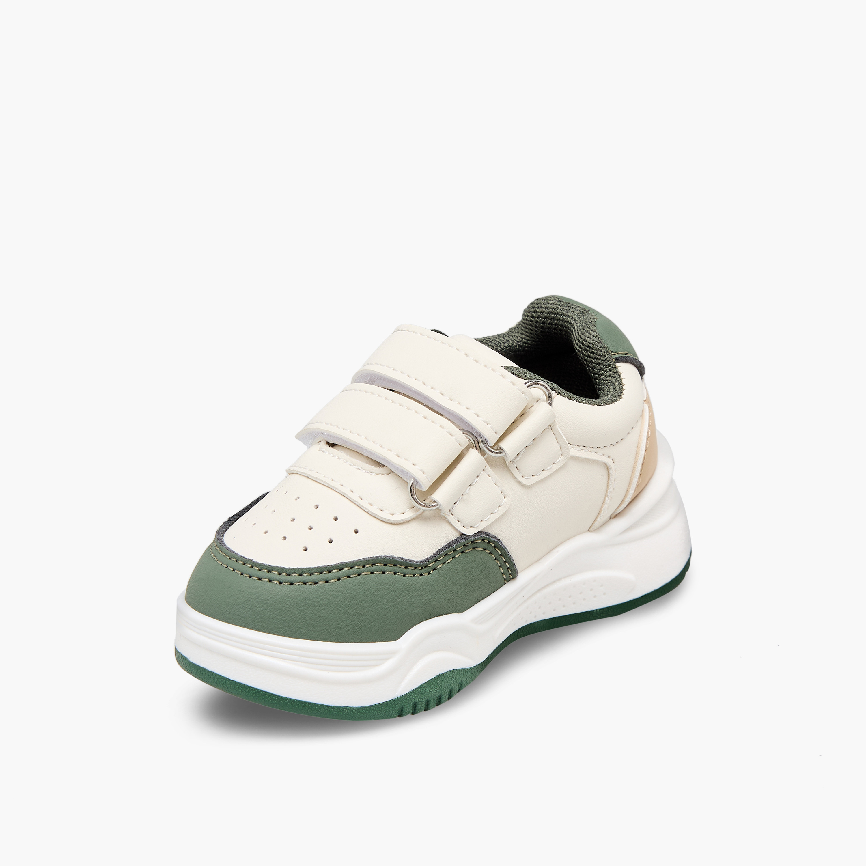 حذاء سنيكرز طول الكاحل بشريط إغلاق لاصق للأولاد من إل بي إل من شو إكسبرس-boys-shoes-sneakers-image-4