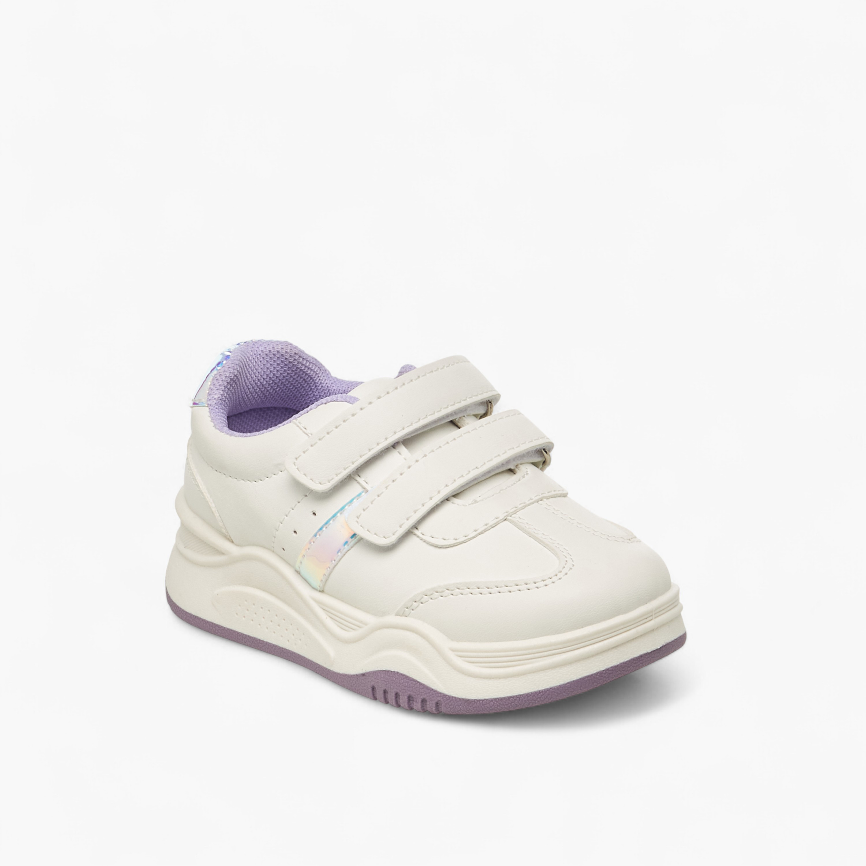 حذاء سنيكرز بشريط إغلاق لاصق للبنات من فلورا بيلا-baby-boys-shoes-closedshoes-image-4