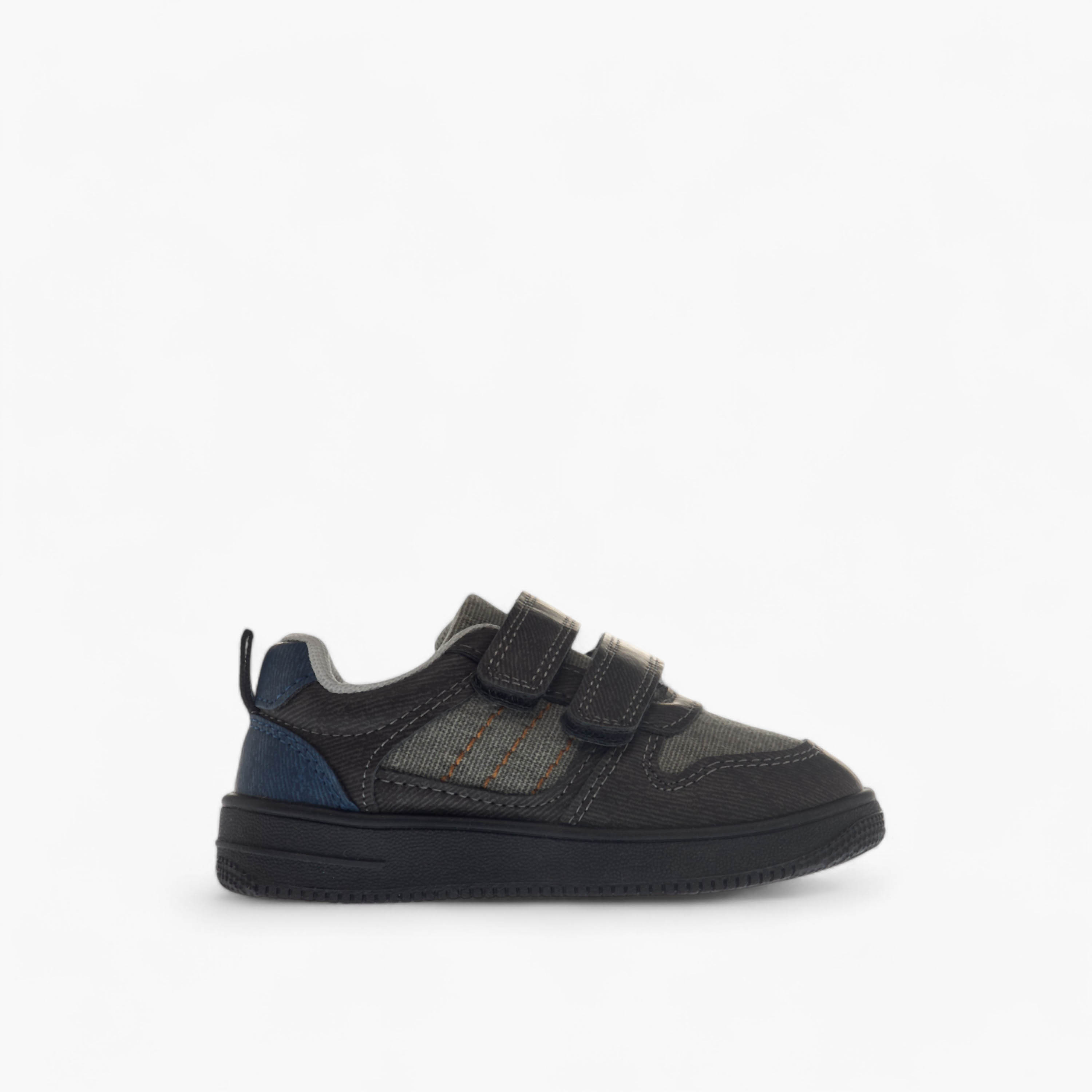 LBL by Shoexpress Panelled Sneakers with Hook and Loop Closure-boys-shoes-sneakers-image-3