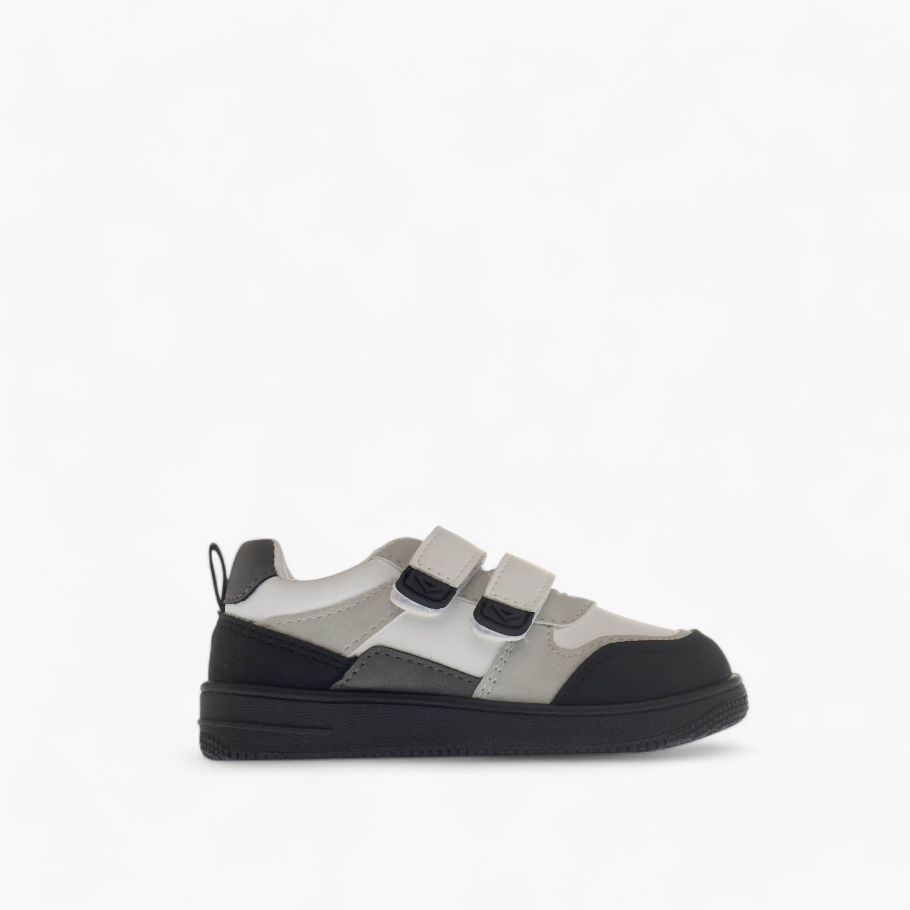 LBL by Shoexpress Panelled Sneakers with Hook and Loop Closure-boys-shoes-sneakers-image-3