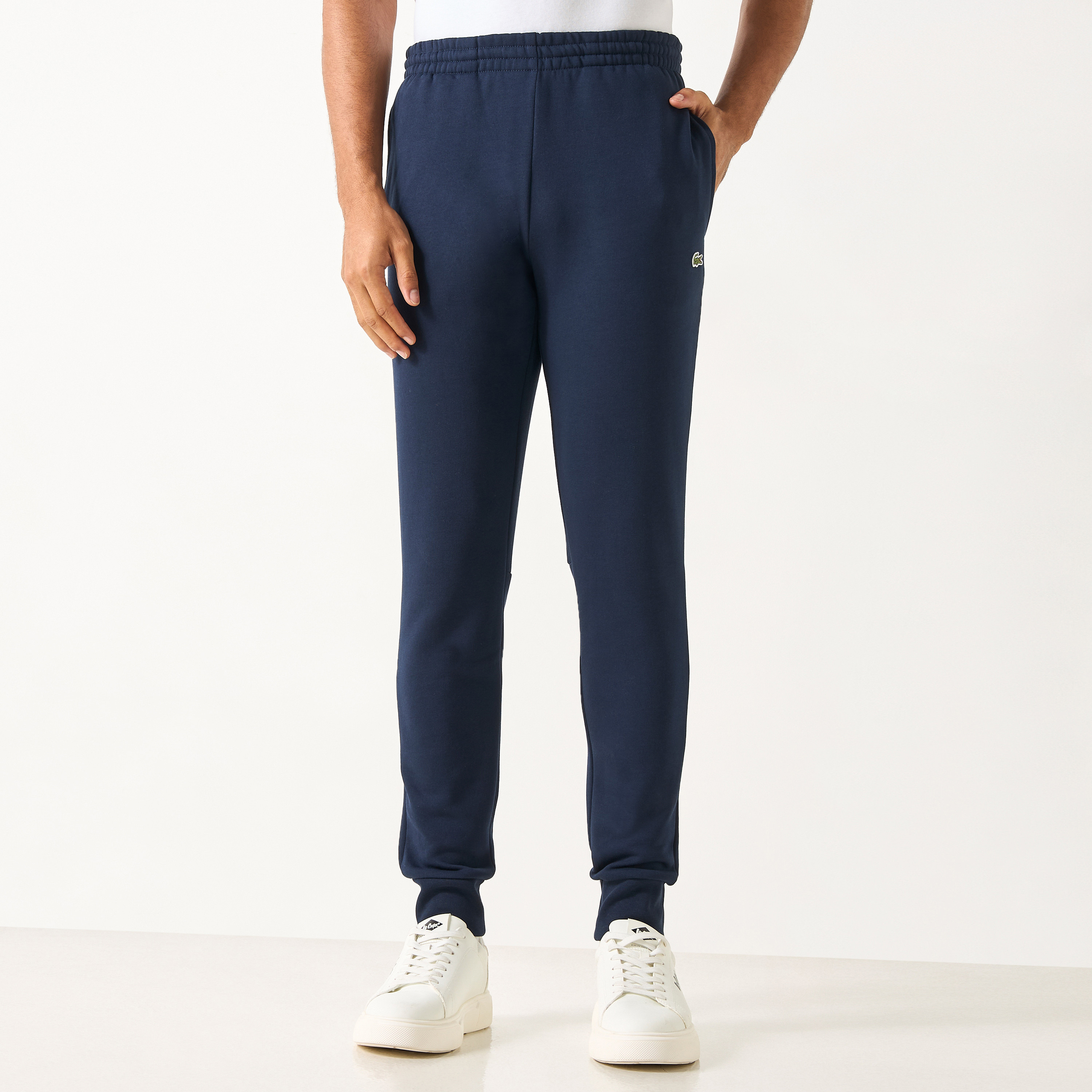 Lacoste Logo Applique Joggers with Pockets-men-clothing-bottoms-joggers-image-4