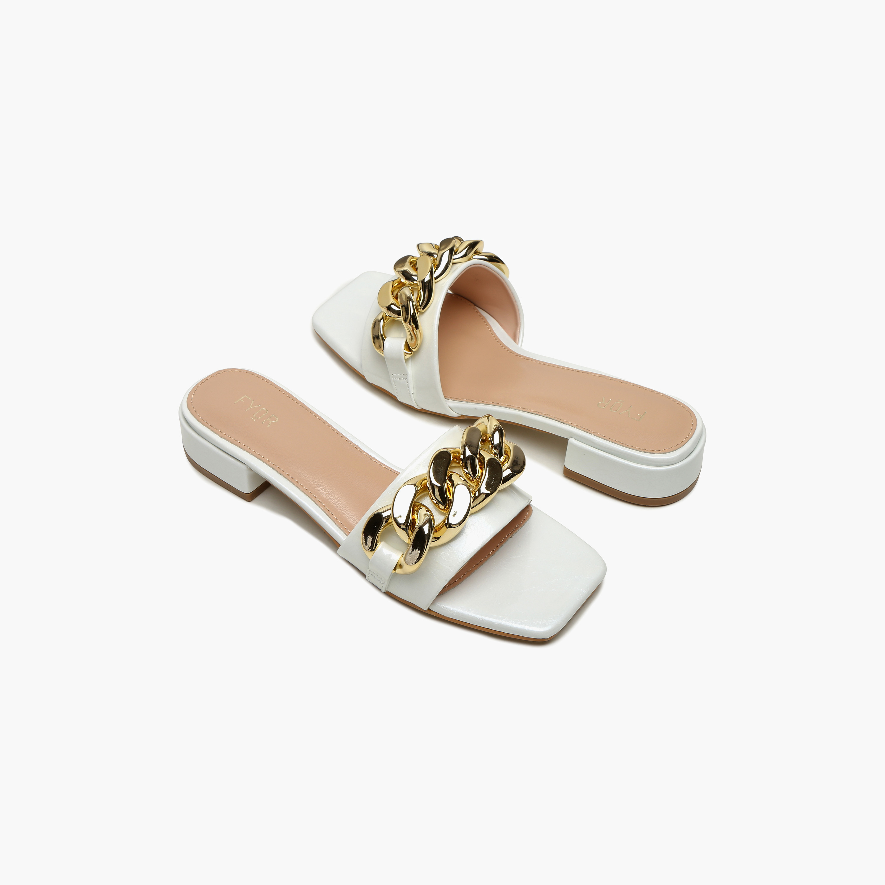  XJD03 | صندل نسائي مسطح بمقدمة مربعة من فيور-women-shoes-sandals-flats-image-2