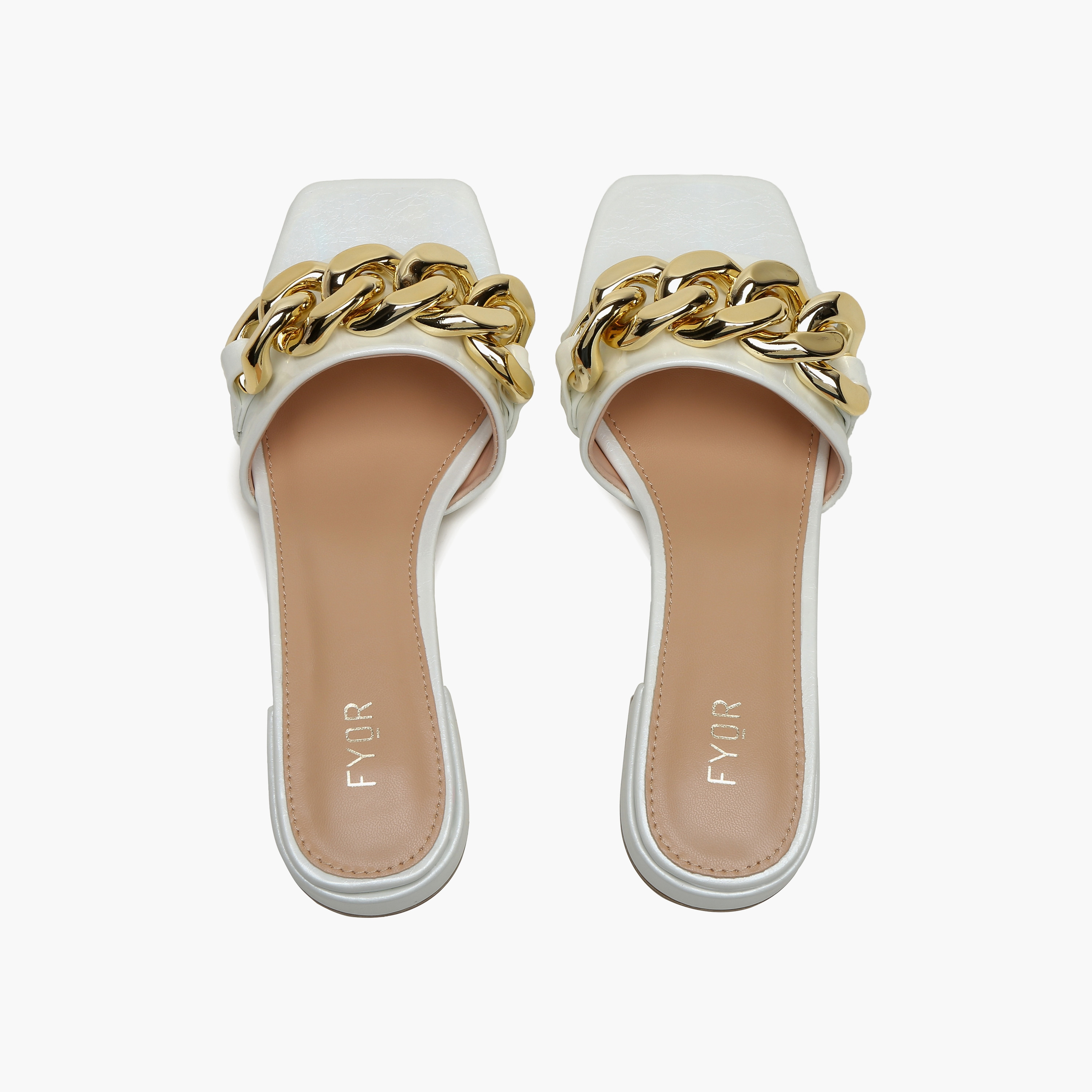  XJD03 | صندل نسائي مسطح بمقدمة مربعة من فيور-women-shoes-sandals-flats-image-4