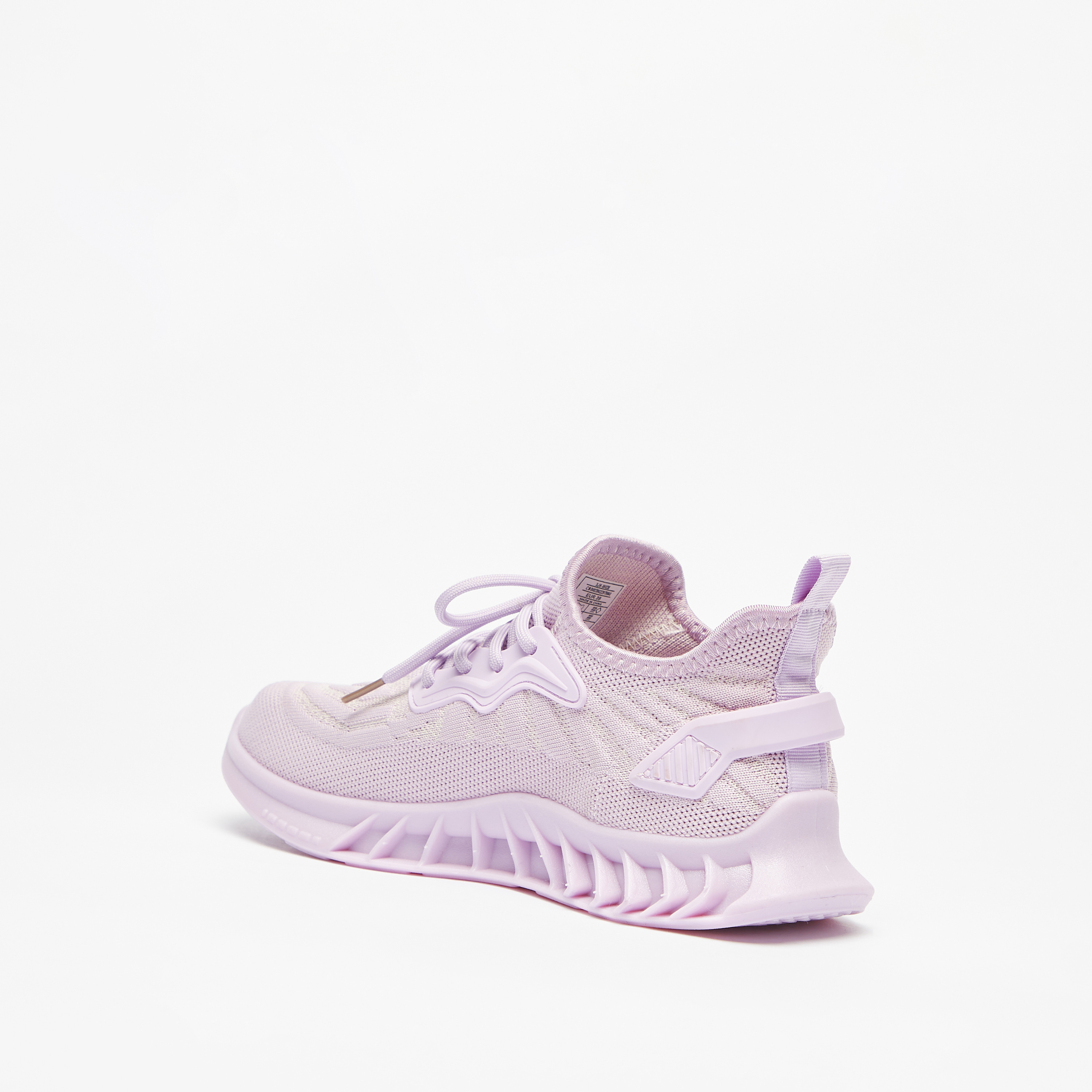 OAKLAN Women's Textured Lace-Up Sports Shoes with Cushioning-women-shoes-sneakers-image-2