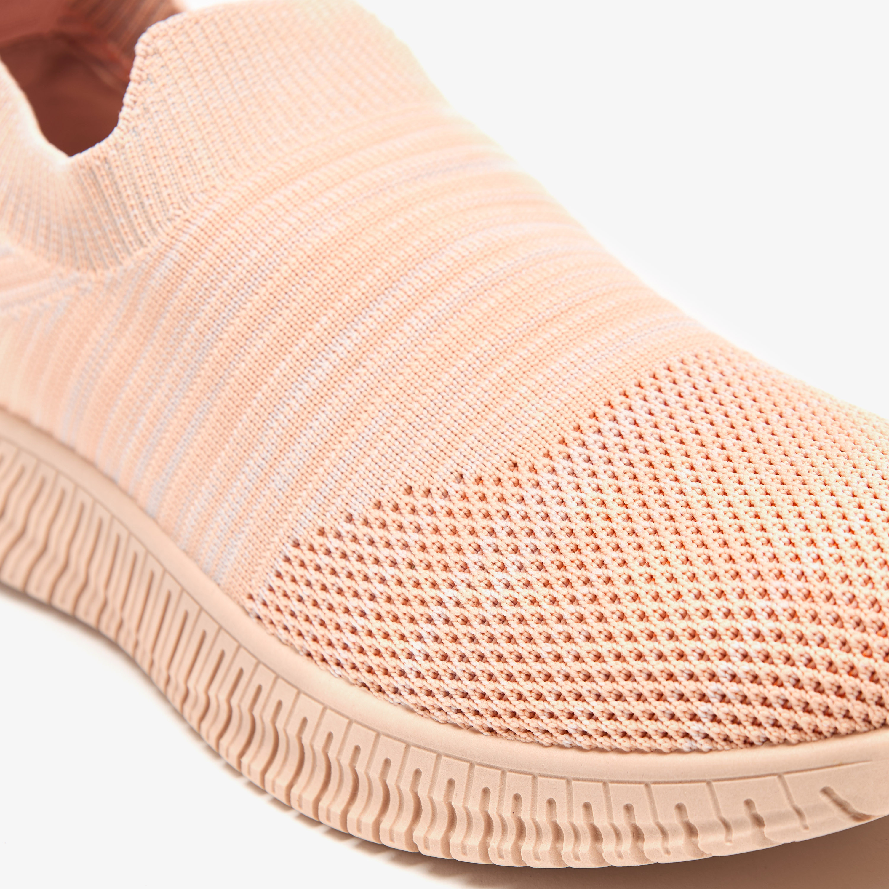 Oaklan by Shoexpress Mesh Slip-On Sports Shoes with Pull Tab-sports-women-shoes-image-5