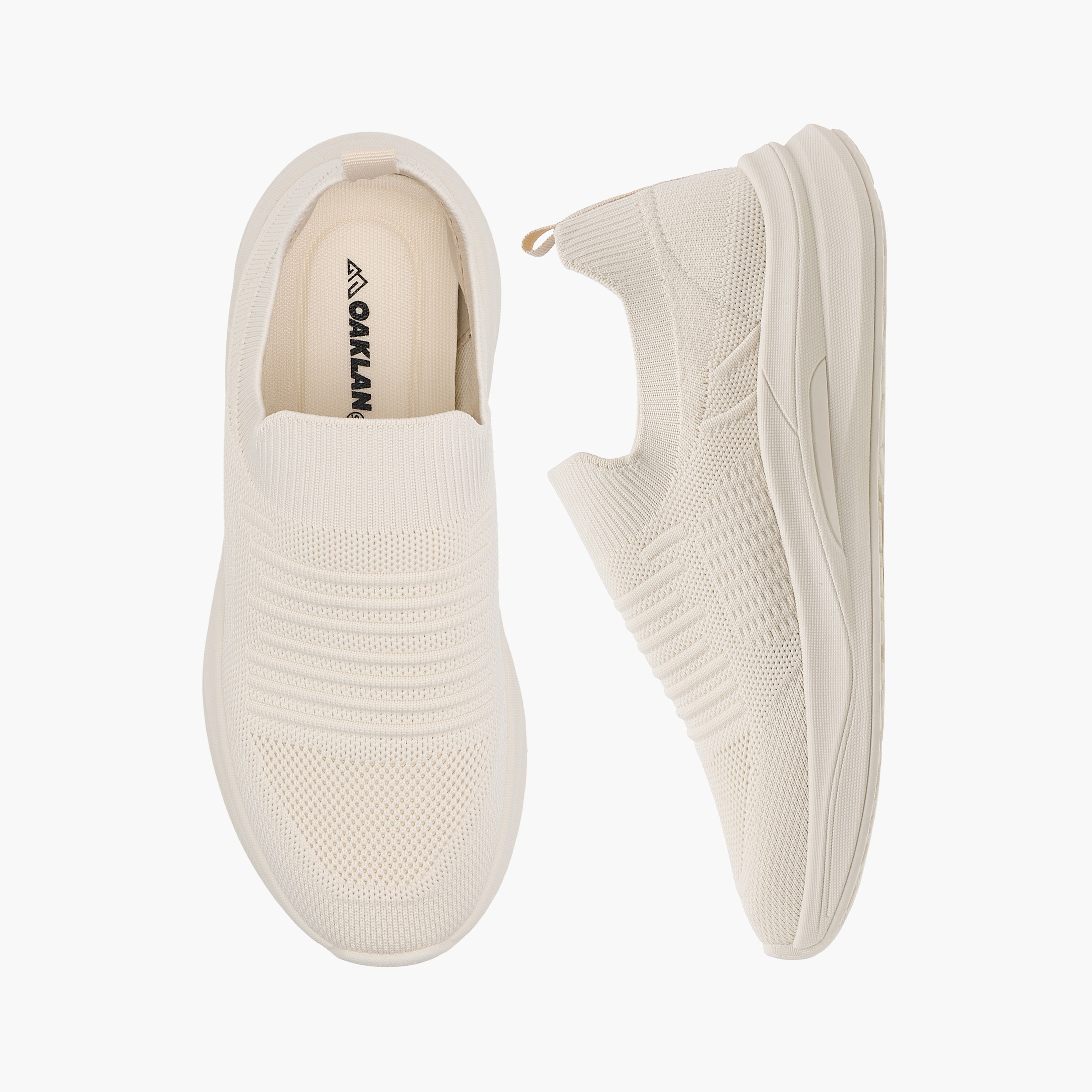 Oaklan by Shoexpress Textured Slip-On Sneakers-women-shoes-sneakers-image-1