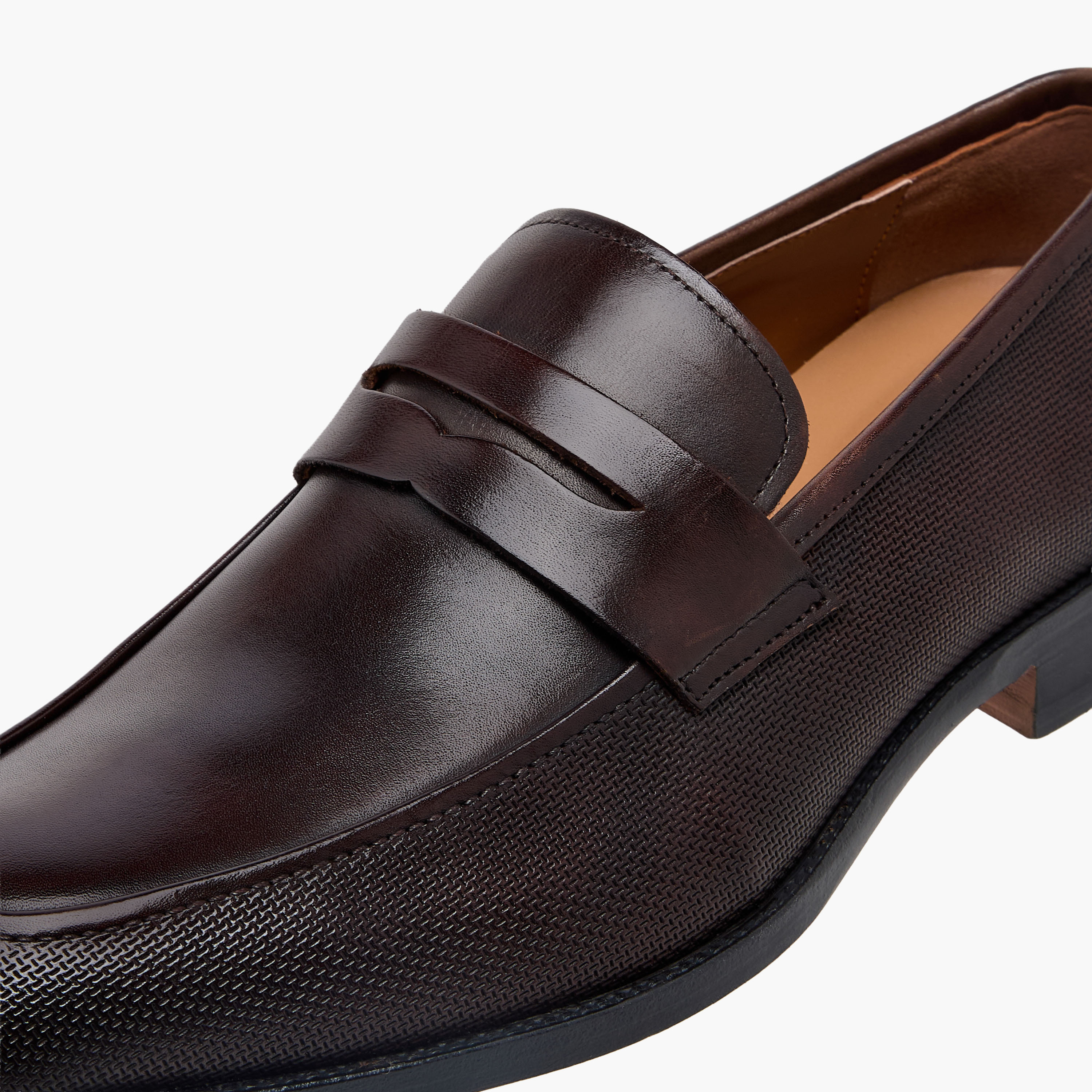Duchini Men Genuine Leather Slip-On Loafers-men-shoes-loafersandmoccasins-image-4