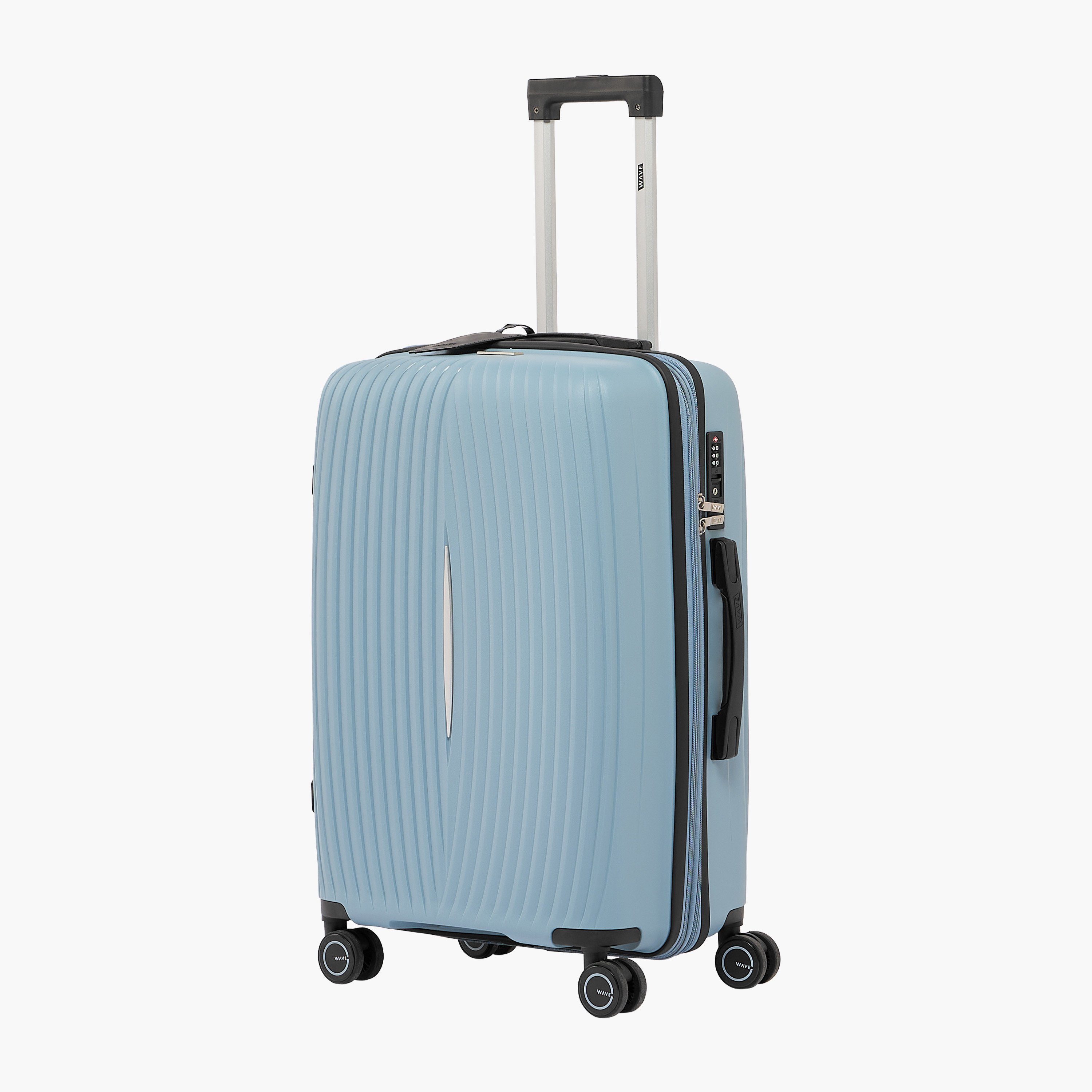 شنطة سفر ترولي صلبة مضلعة بمقبض قابل للسحب وعجلات من ويف - طقم من 3 قطع-travel-luggagesandbags-luggage-image-3
