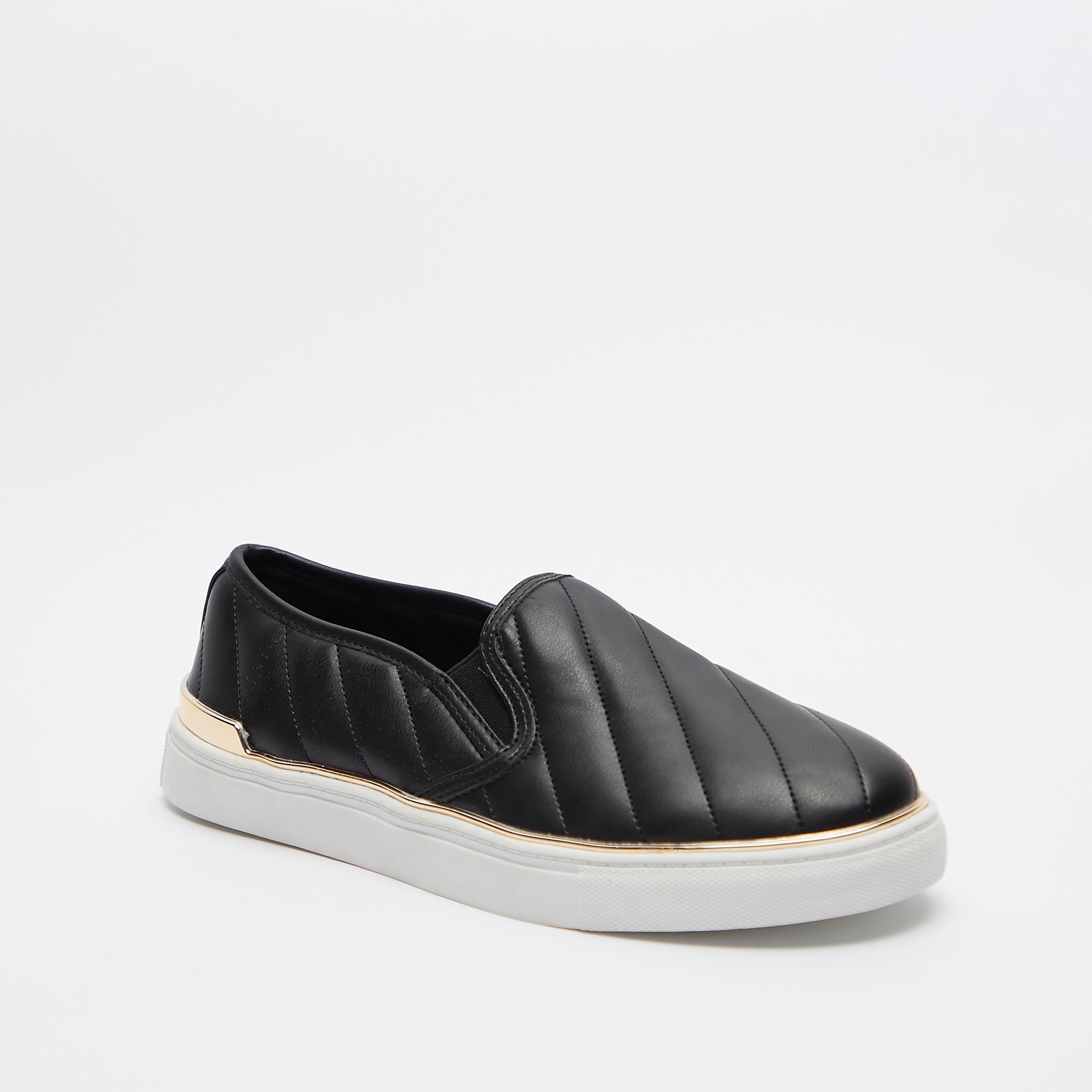 Quilted store slip on