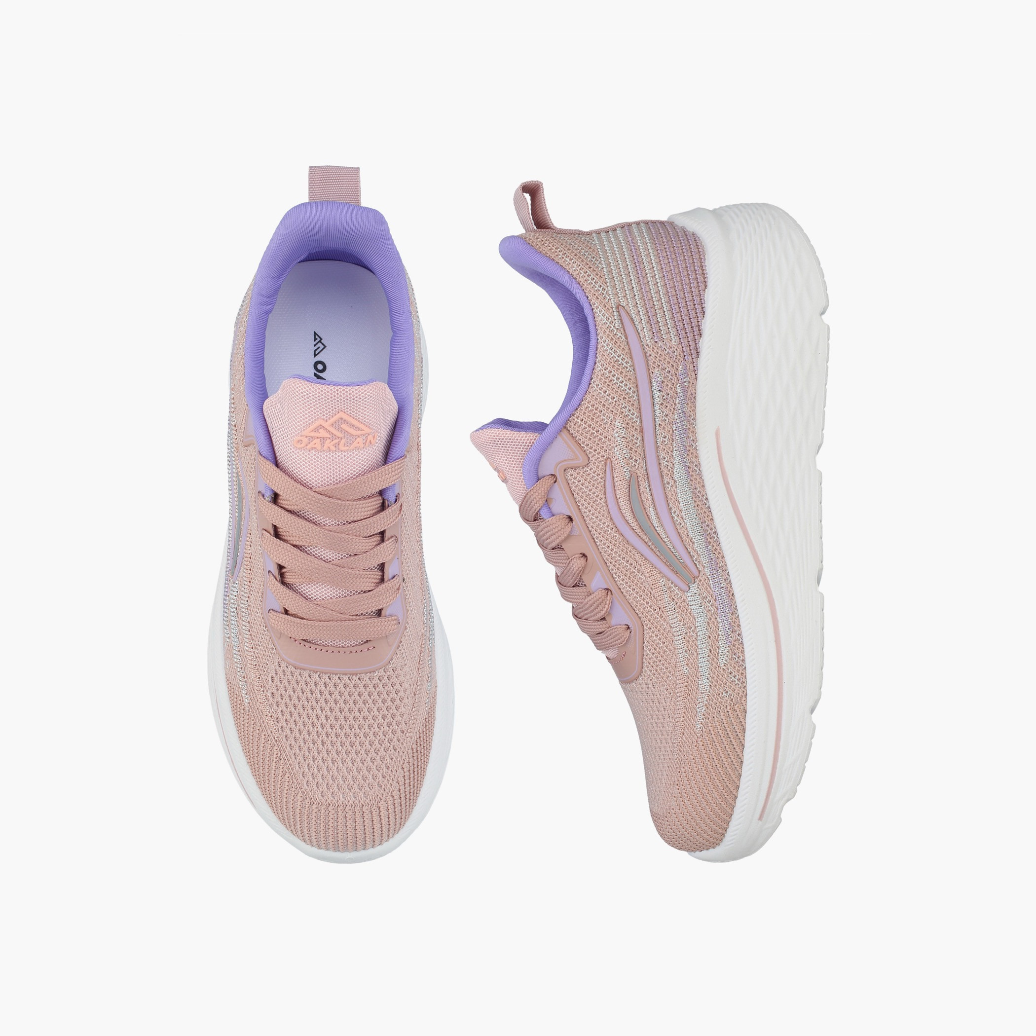 Oaklan by Shoexpress Women Lace-Up Sports Shoes-sports-women-shoes-image-1