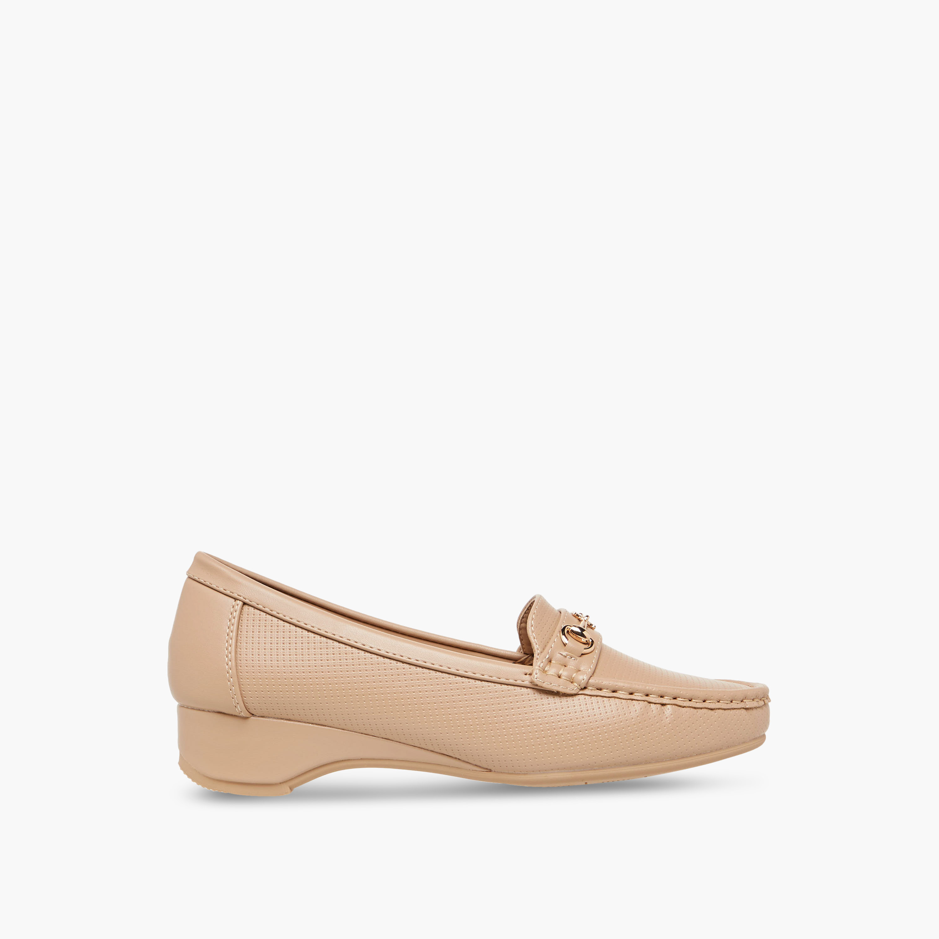 Flora Bella Women Buckle Accent Loafers-women-shoes-heels-image-3