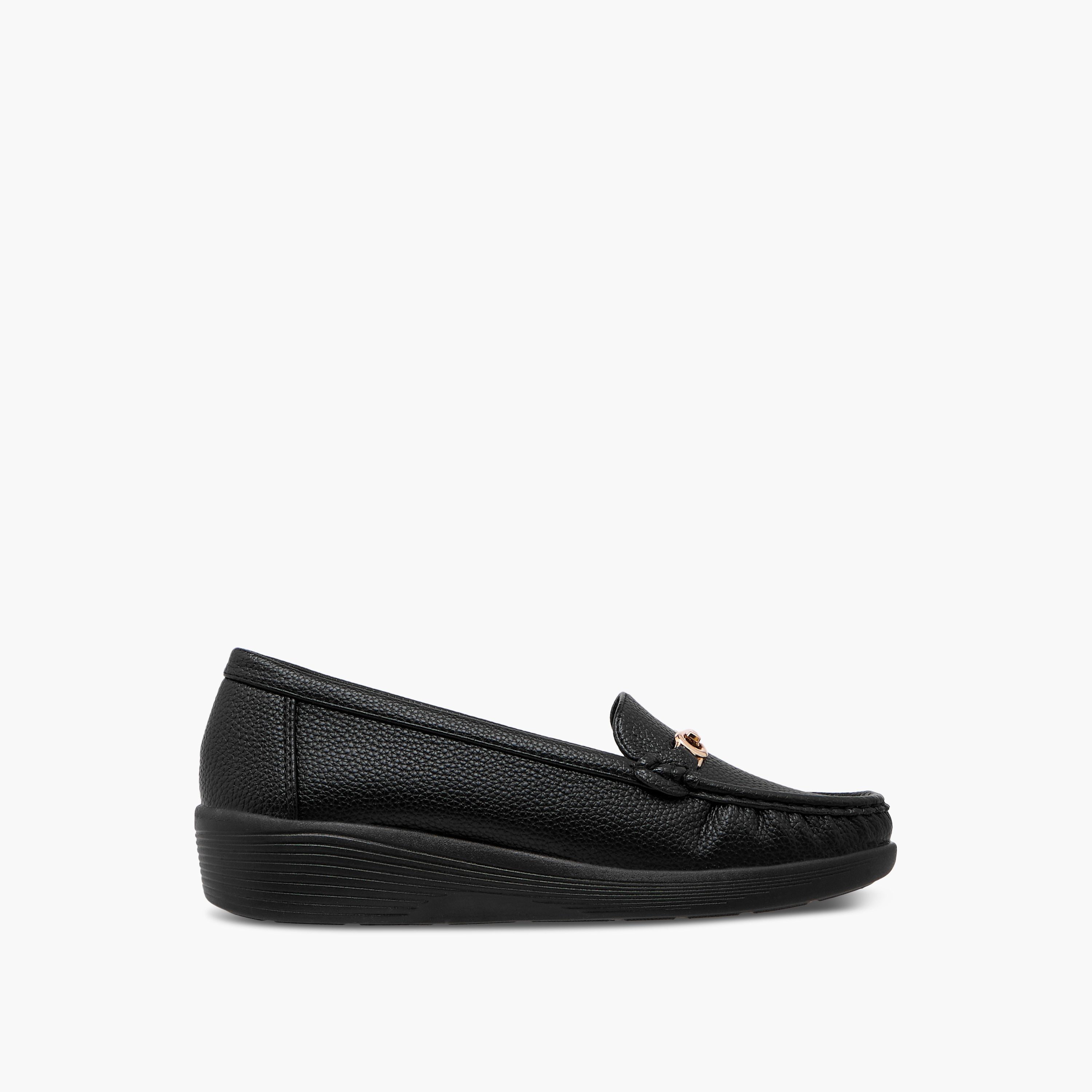 حذاء لوفر بزينة ميتال وكعب ويدج من فلورا بيلا-women-shoes-loafersandmoccasins-image-3