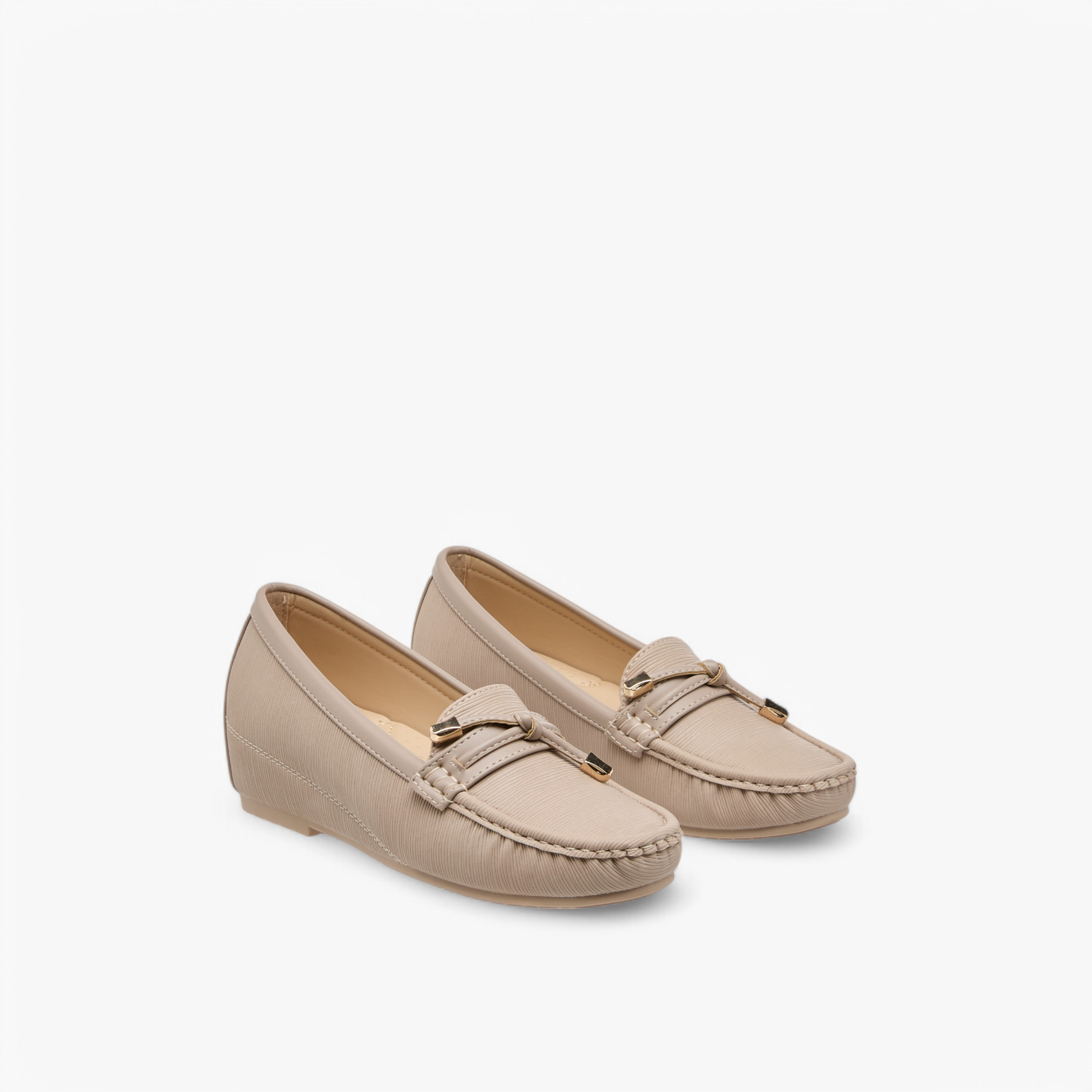 Flora Bella Textured Slip-On Loafers-women-shoes-loafersandmoccasins-image-1