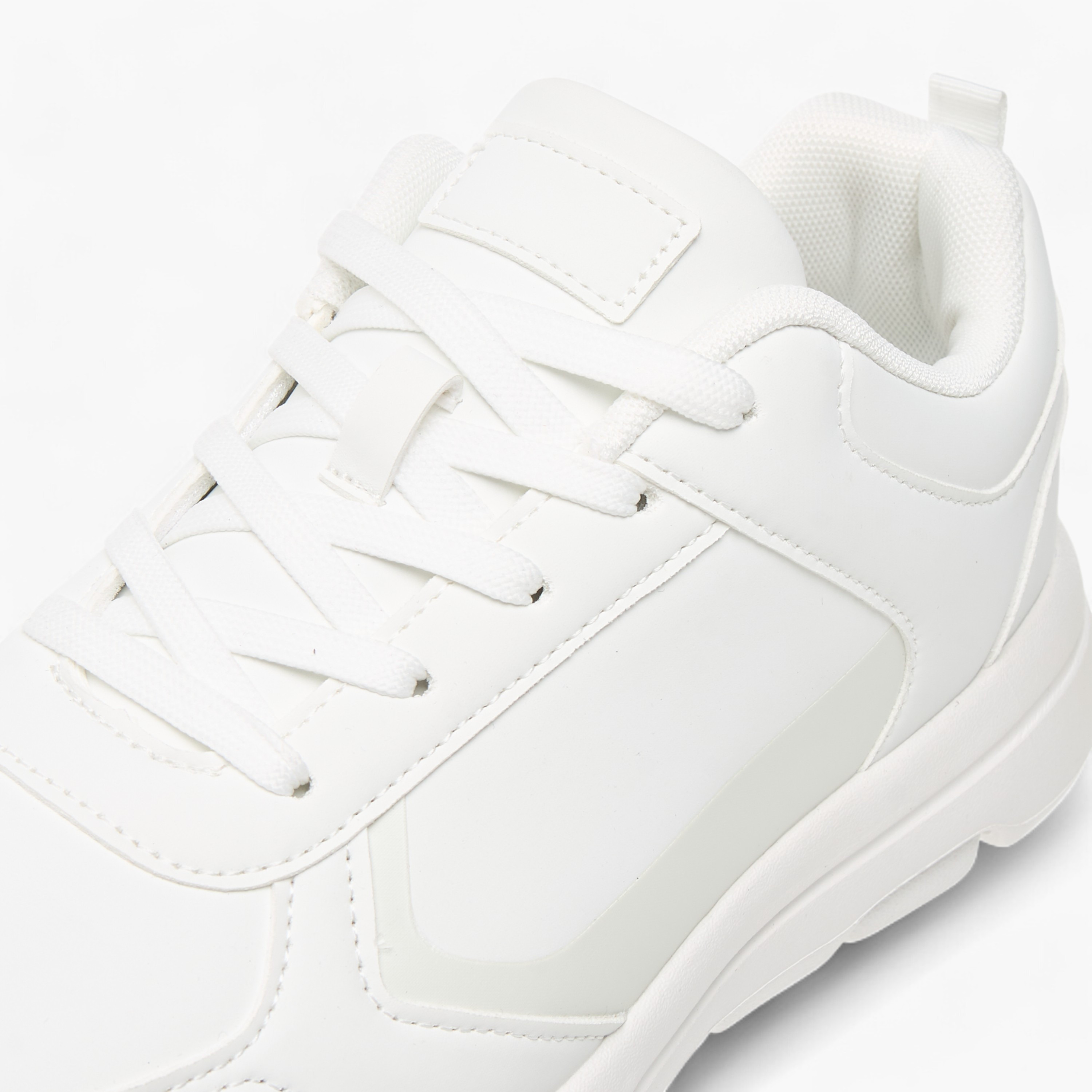 LBL by Shoexpress Panelled Sneakers with Lace-Up Closure-men-shoes-sneakers-image-4