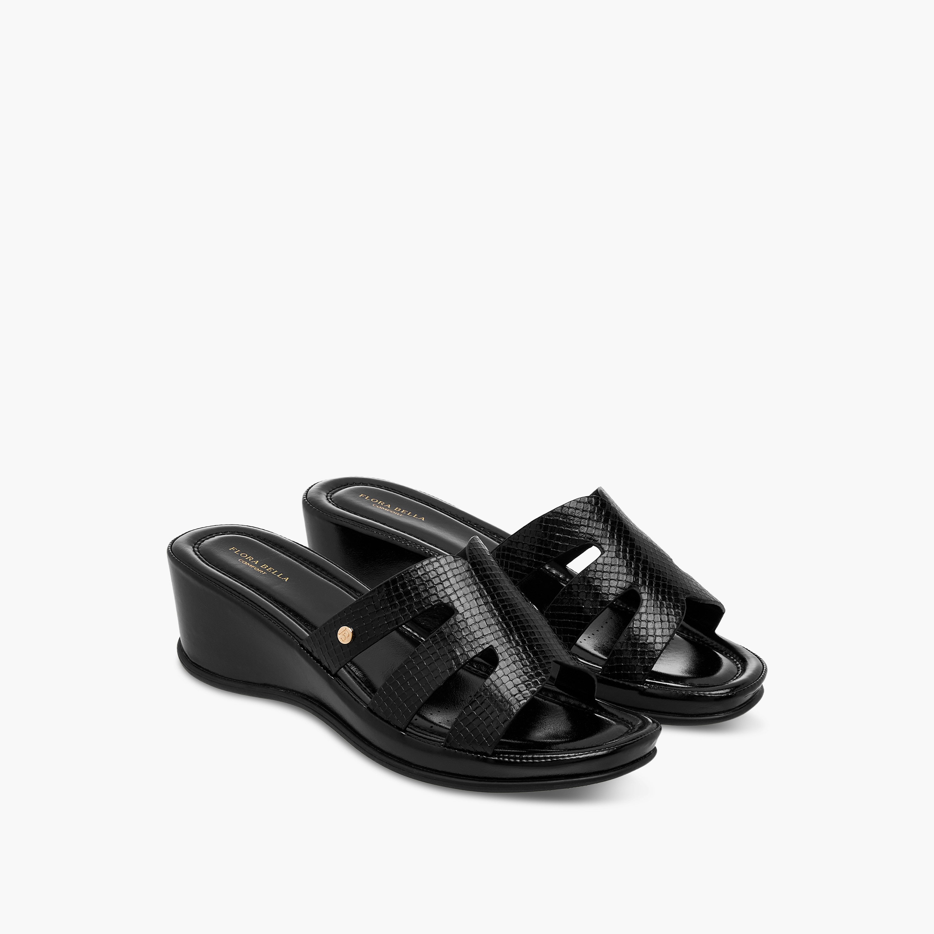 صندل بكعب ويدج للنساء من فلورا بيلا-women-shoes-sandals-heeled-image-1