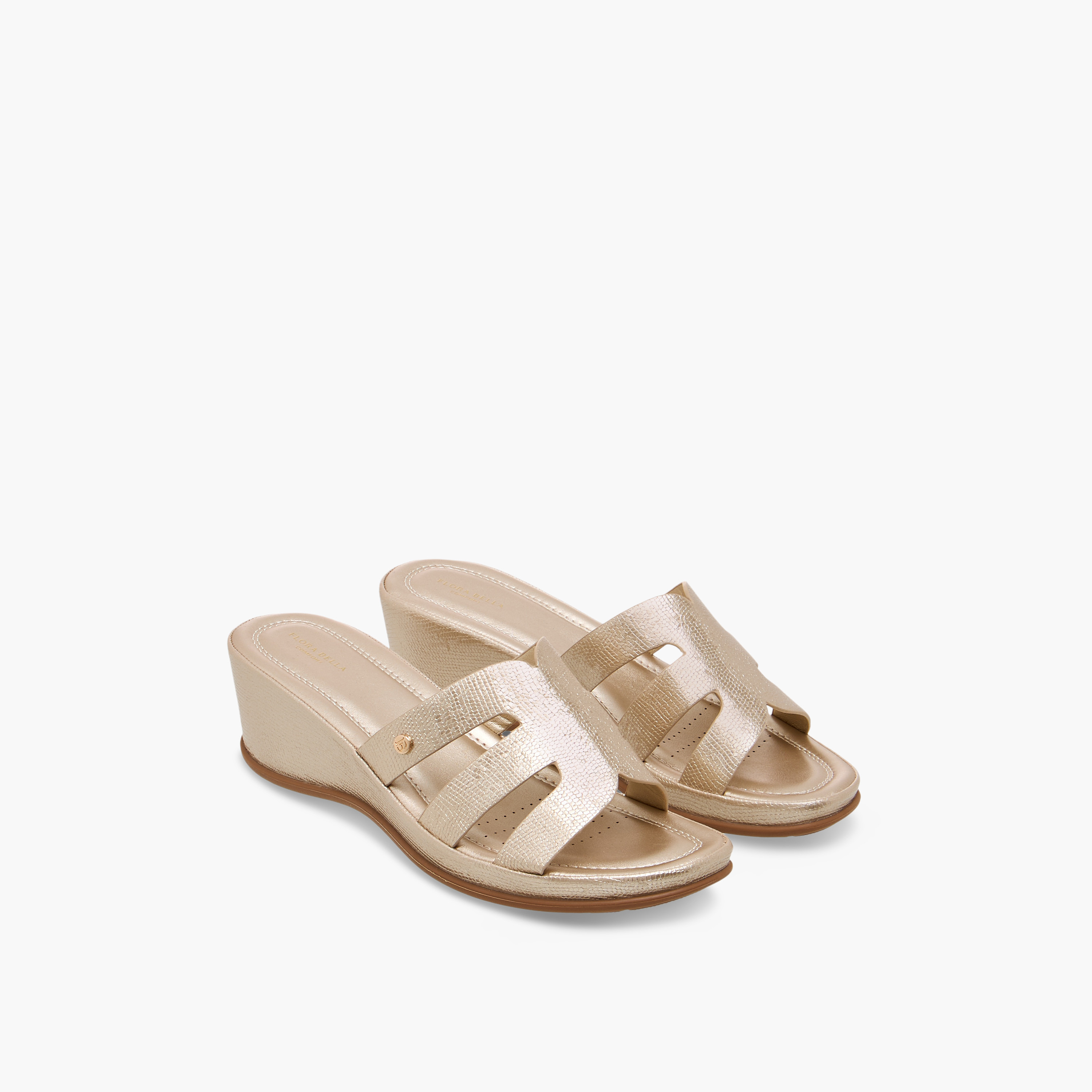 صندل ويدج سهل الارتداء للنساء من فلورا بيلا-women-shoes-sandals-heeled-image-1