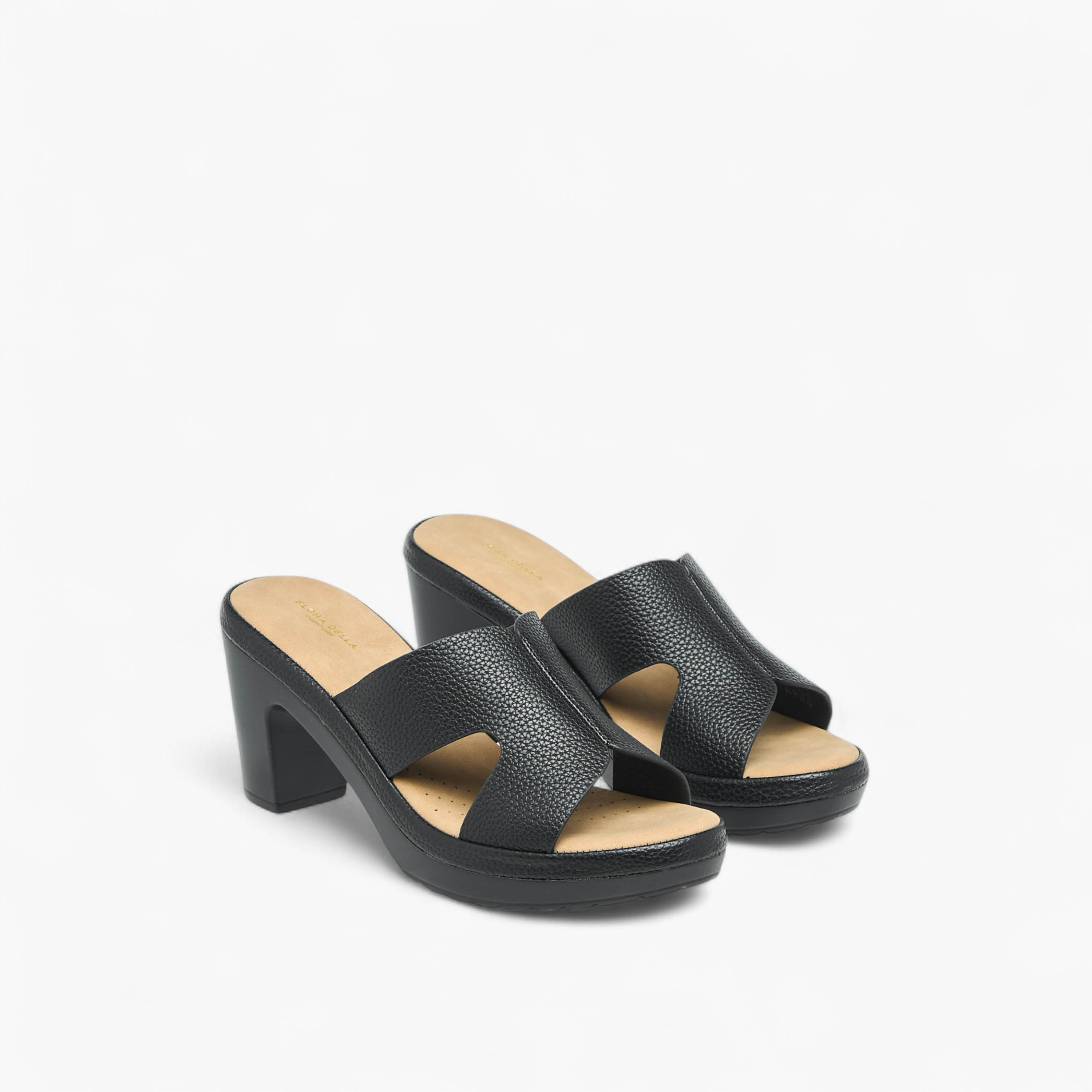 Flora Bella Cut-Out Detail Slip-On Sandals with Block Heels-women-shoes-sandals-heeled-image-1