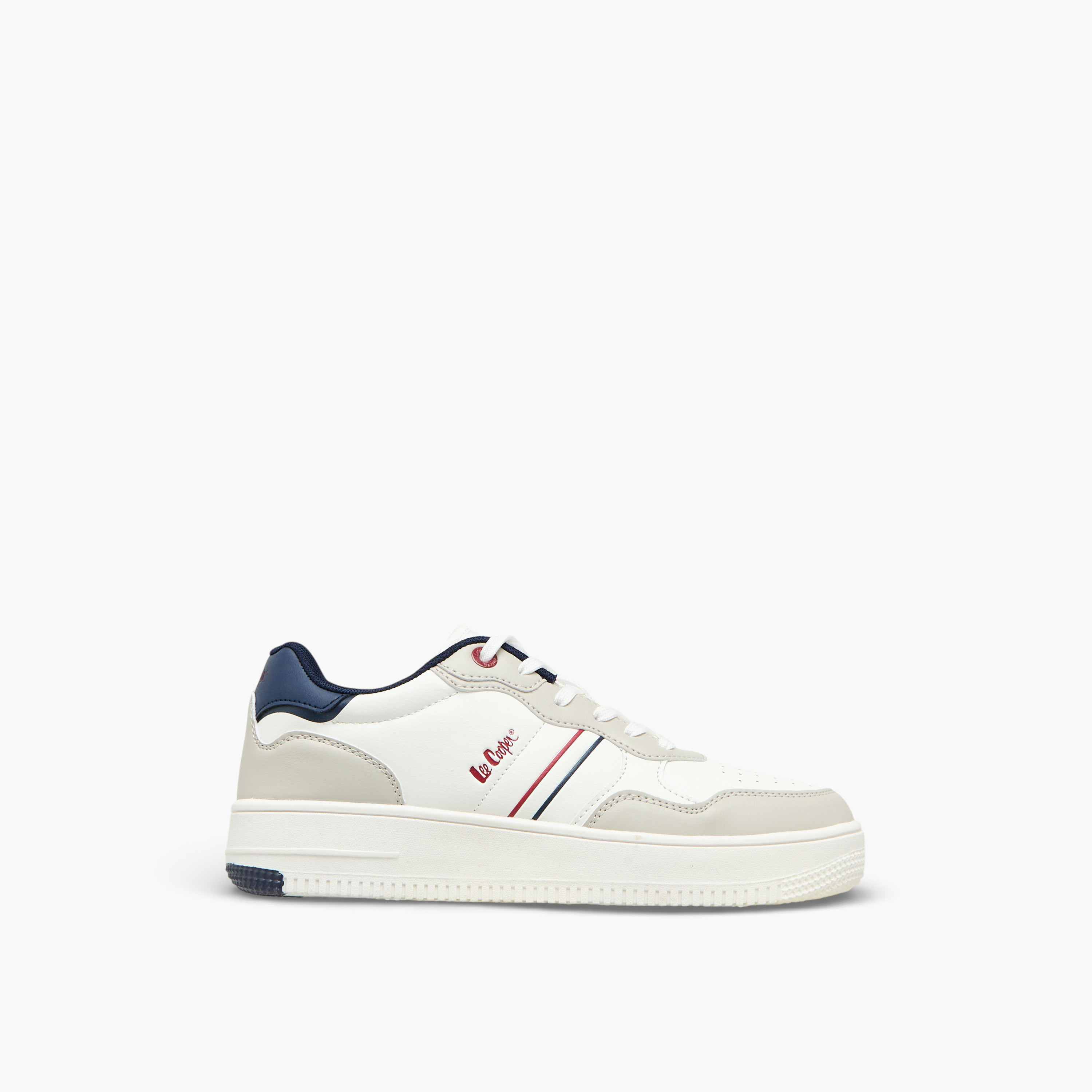 Lee Cooper Women Panelled Lace-Up Ankle Sneakers-women-shoes-sneakers-image-3