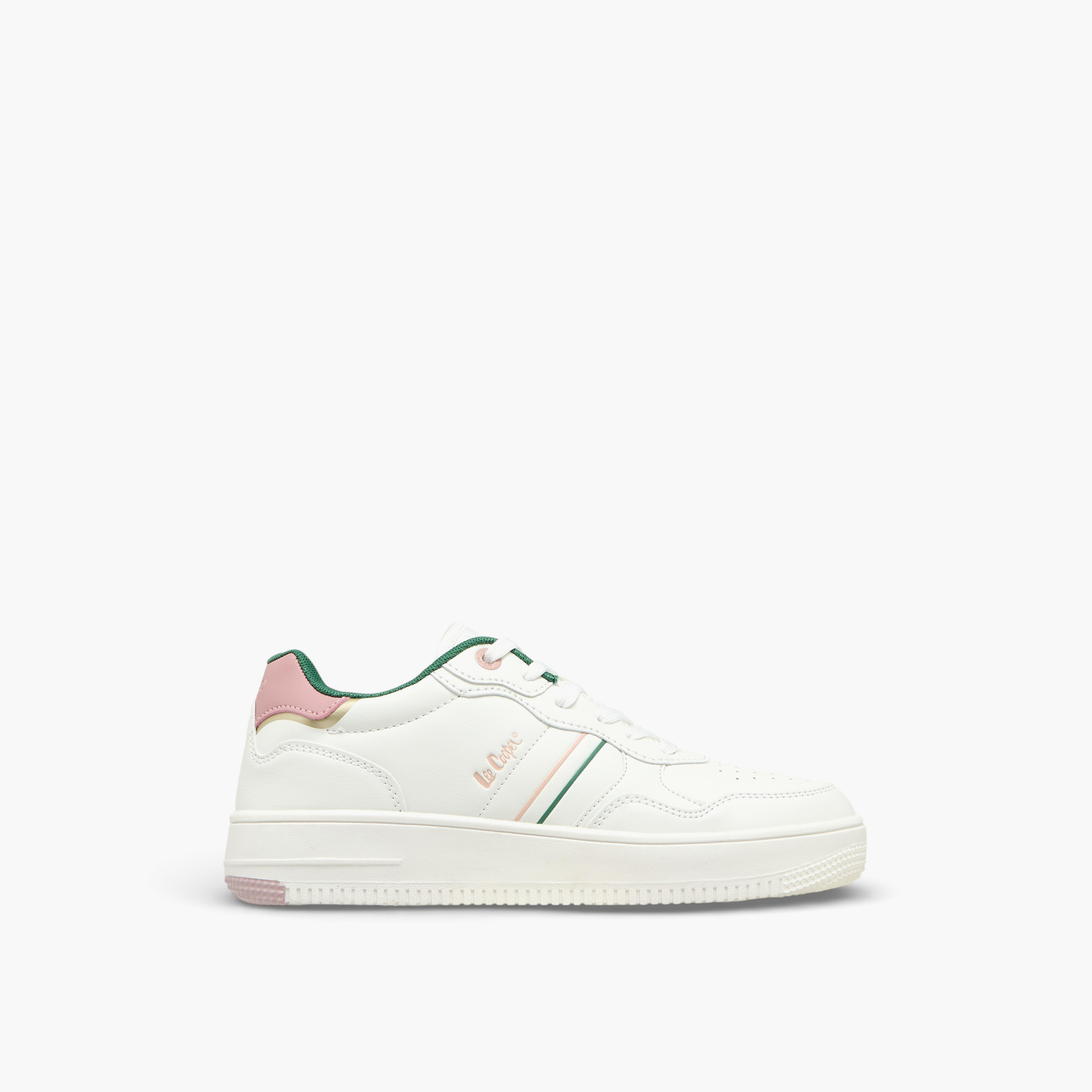 Lee Cooper Women Panelled Lace-Up Ankle Sneakers-women-shoes-sneakers-image-3