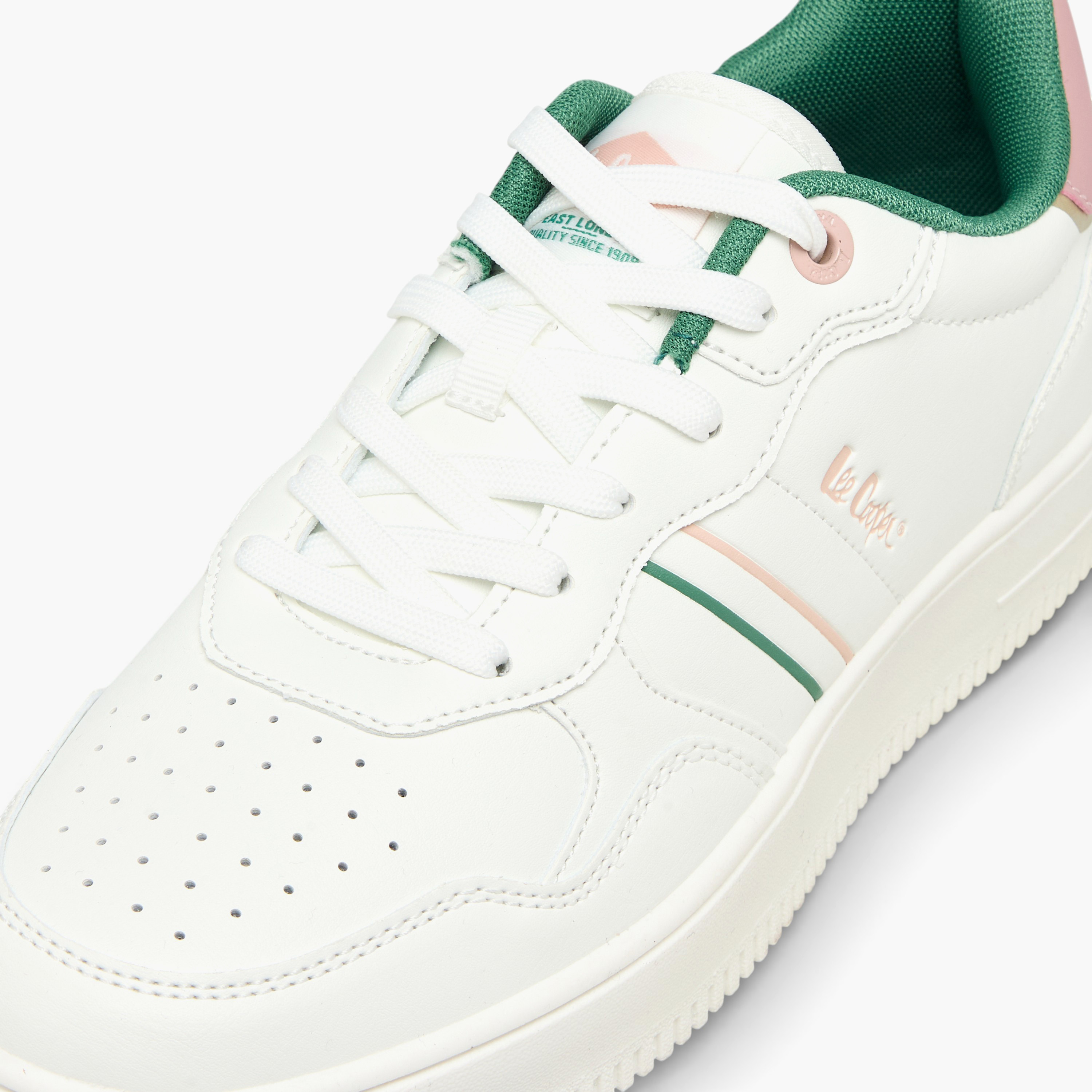 Lee Cooper Women Panelled Lace-Up Ankle Sneakers-women-shoes-sneakers-image-4