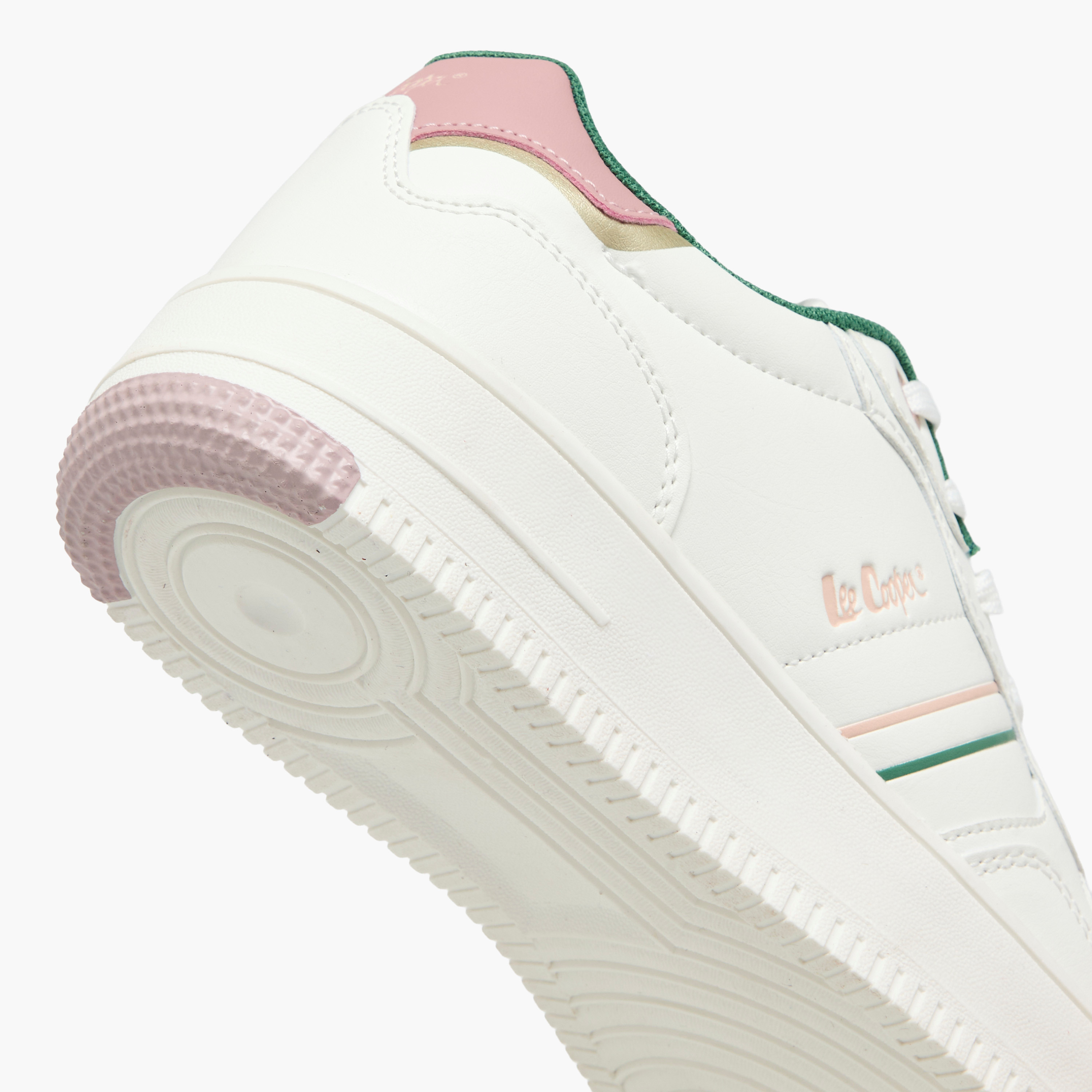 Lee Cooper Women Panelled Lace-Up Ankle Sneakers-women-shoes-sneakers-image-5