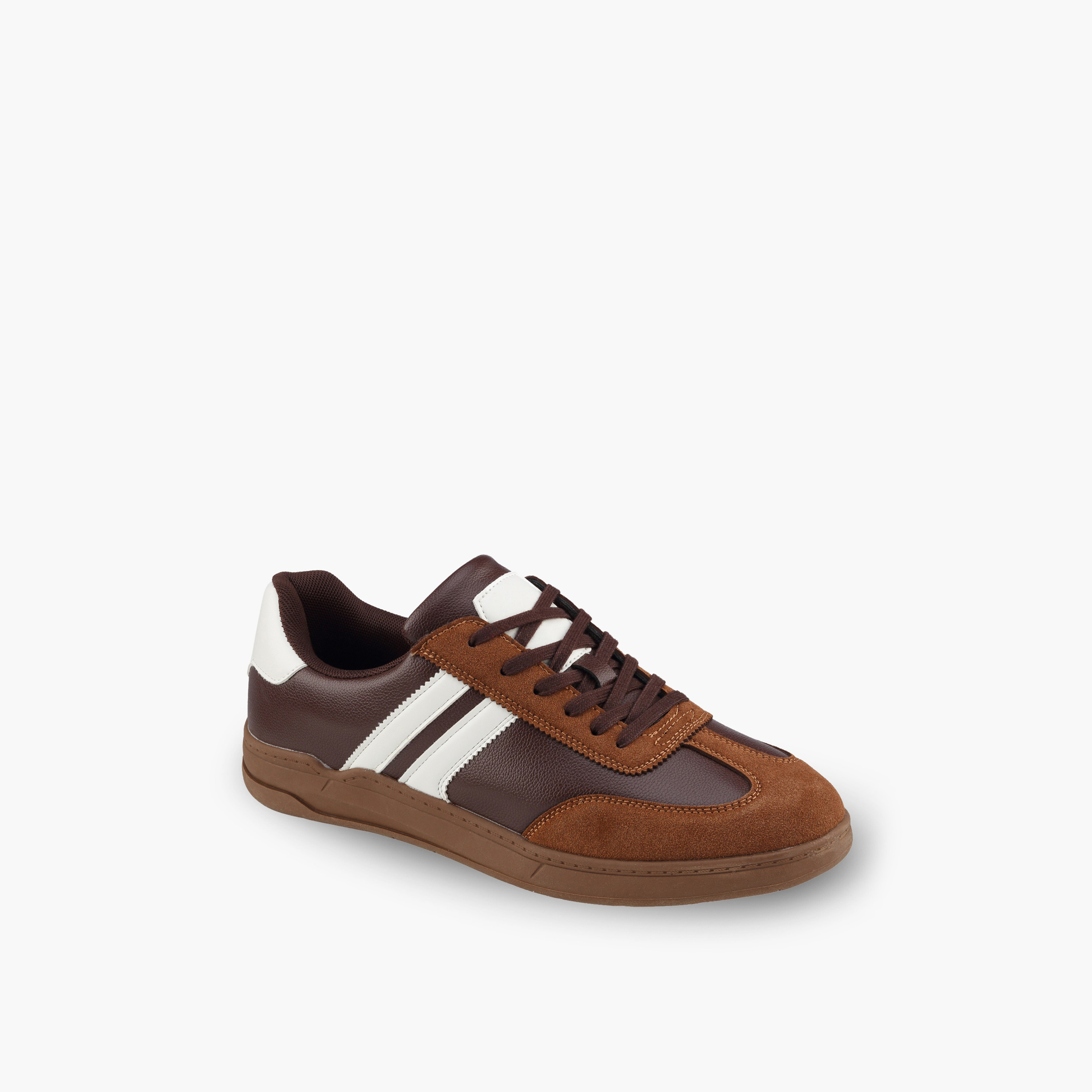 حذاء سنيكرز برباط وخطوط للرجال من إل بي إل بواسطة شو إكسبريس-men-shoes-sneakers-image-2