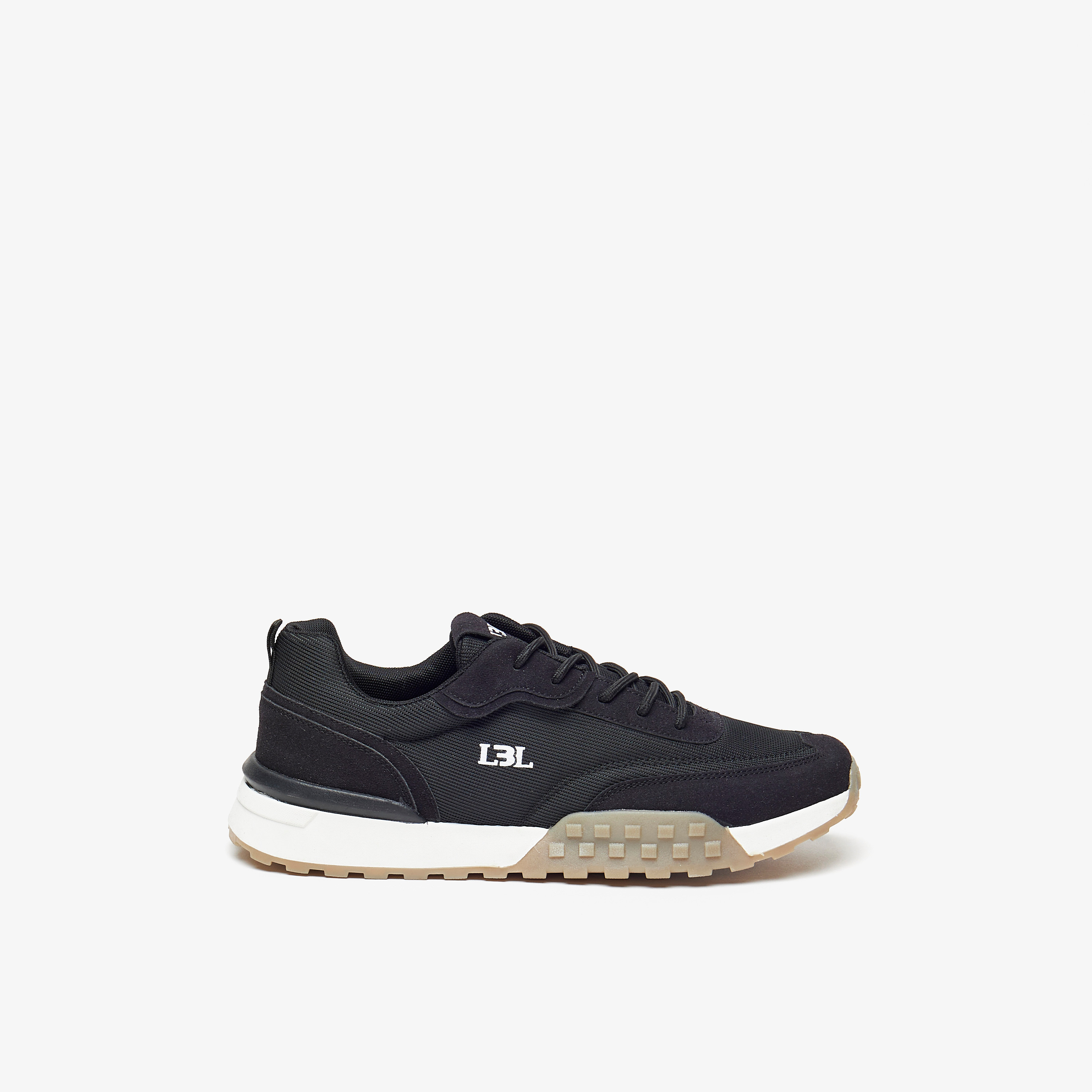 LBL by Shoexpress Men's Textured Lace-Up Sneakers-men-shoes-sneakers-image-3