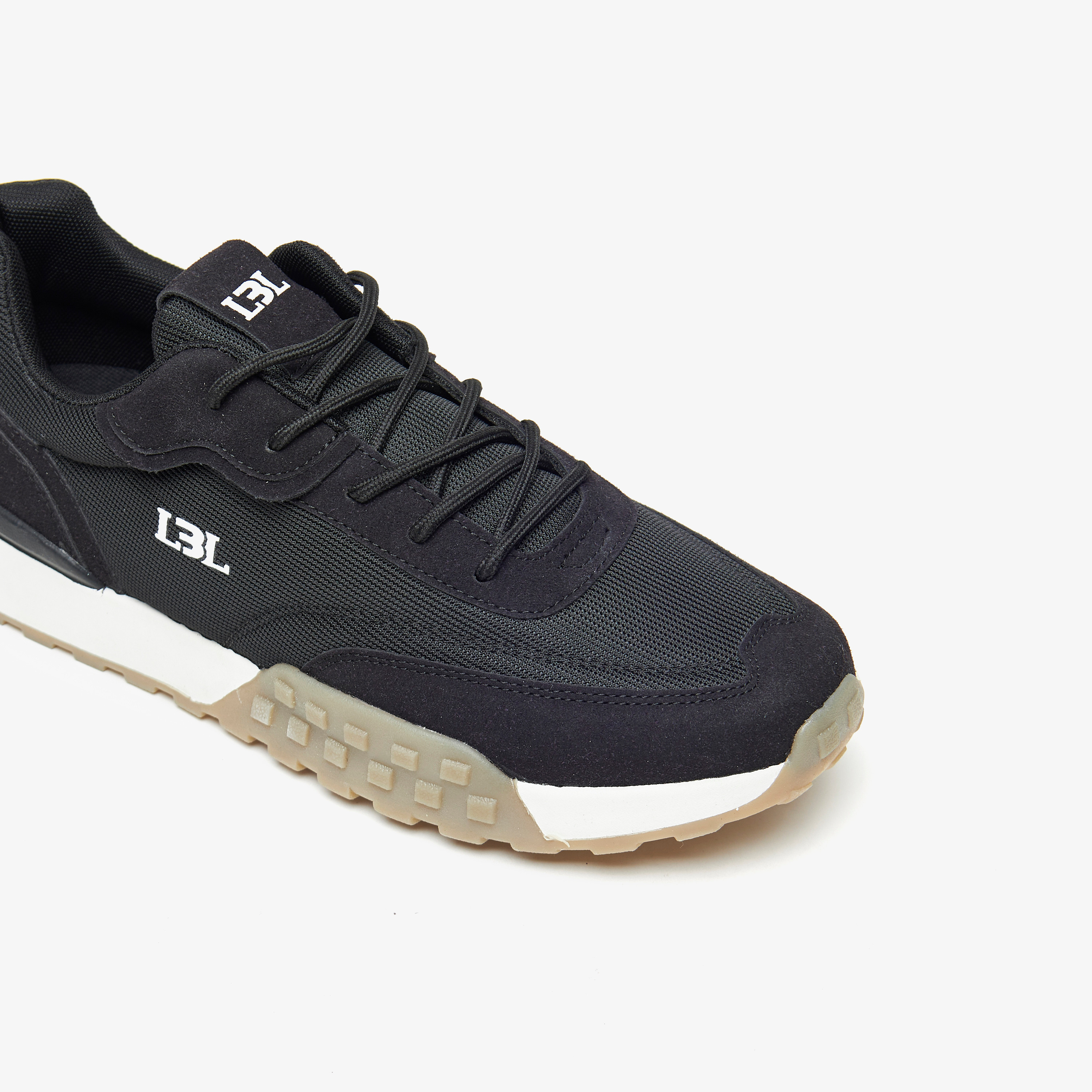 LBL by Shoexpress Men's Textured Lace-Up Sneakers-men-shoes-sneakers-image-5