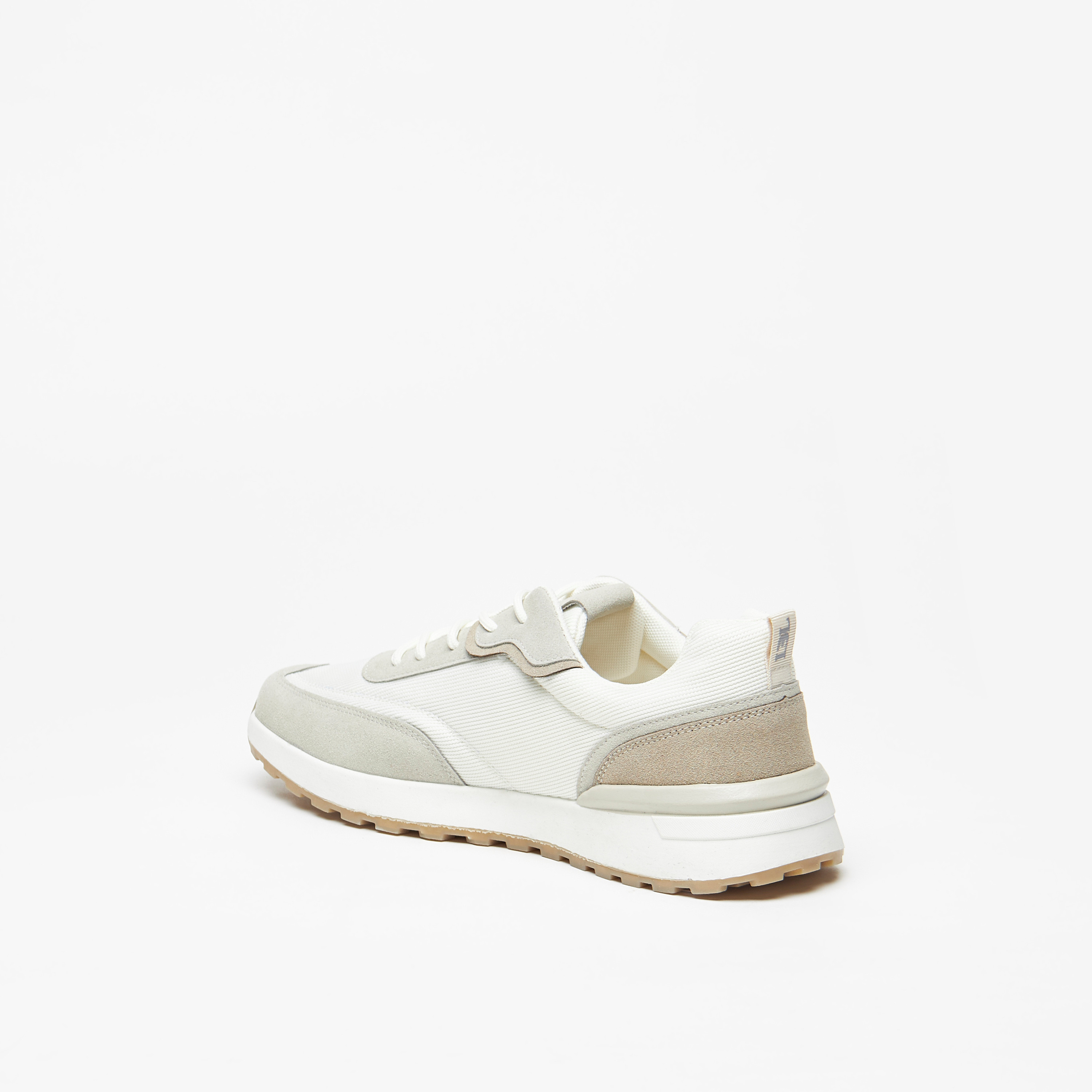 LBL by Shoexpress Men's Textured Lace-Up Sneakers-men-shoes-sneakers-image-2