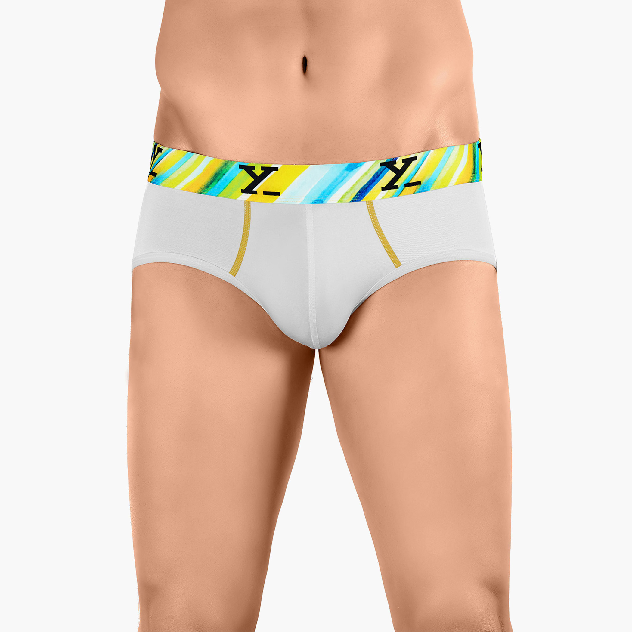 Pack of 2 XYXX Men Micromodal Solid White Brief-men-clothing-innerwear-underwear-image-1