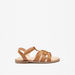 Little Missy Strap Sandals with Hook and Loop Closure-Girl%27s Sandals-thumbnail-2