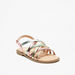 Little Missy Strappy Sandals with Hook and Loop Closure-Girl%27s Sandals-thumbnail-0