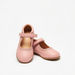 Juniors Cutwork Detail Mary Jane Shoes with Hook and Loop Closure-Girl%27s Ballerinas-thumbnailMobile-3