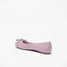 Celeste Women's Bow Accent Slip-On Round Toe Ballerina Shoes-Women%27s Ballerinas-thumbnail-1
