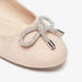 Celeste Women's Bow Accent Slip-On Round Toe Ballerina Shoes-Women%27s Ballerinas-thumbnail-3