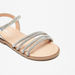 Little Missy Embellished Strappy Sandals with Hook and Loop Closure-Girl%27s Sandals-thumbnailMobile-4