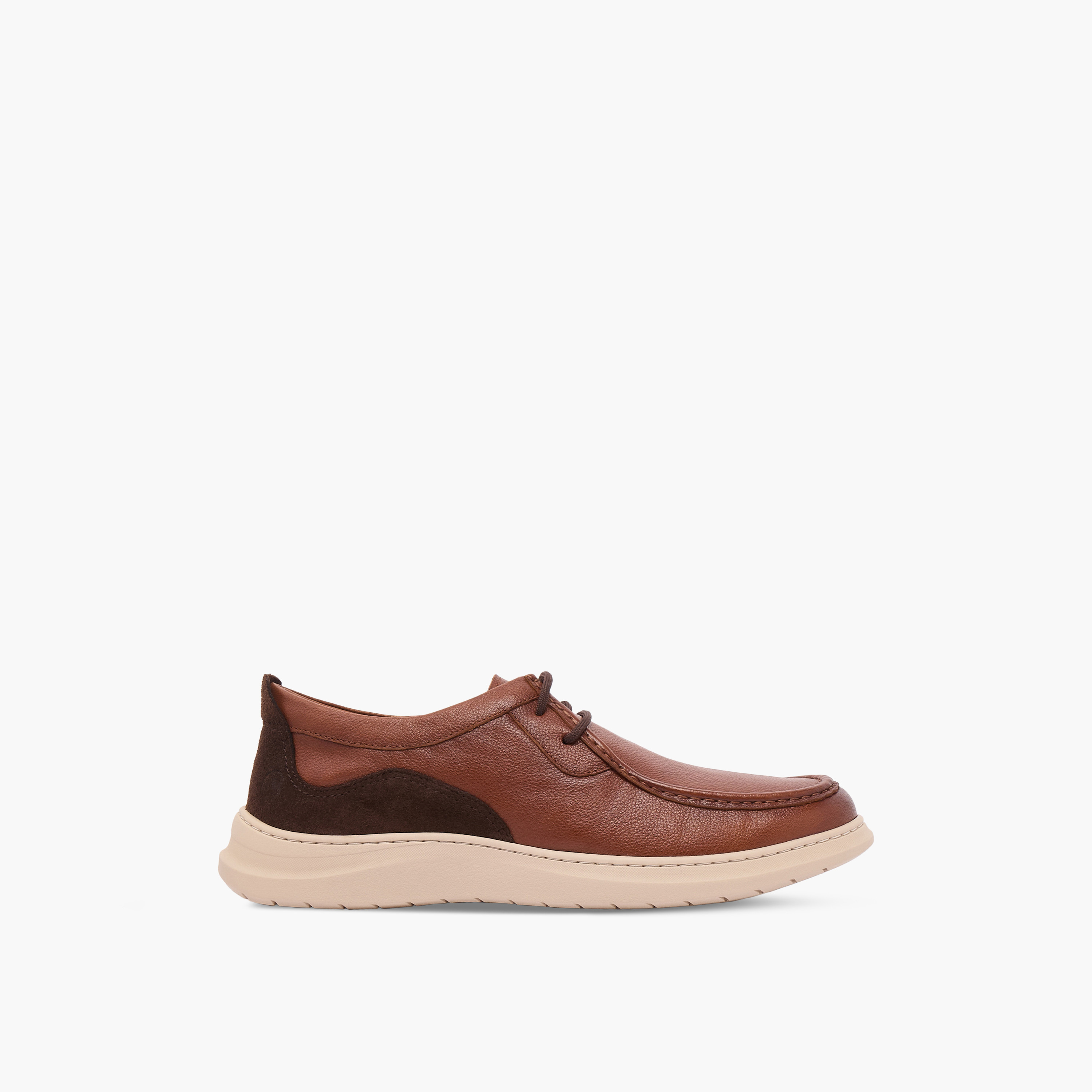 حذاء سنيكرز جلد برباط للرجال من لو كونفورت-men-shoes-sneakers-image-3