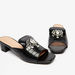 Celeste Women's Embellished Slip-On Sandals with Block Heels-Women%27s Heel Sandals-thumbnail-5