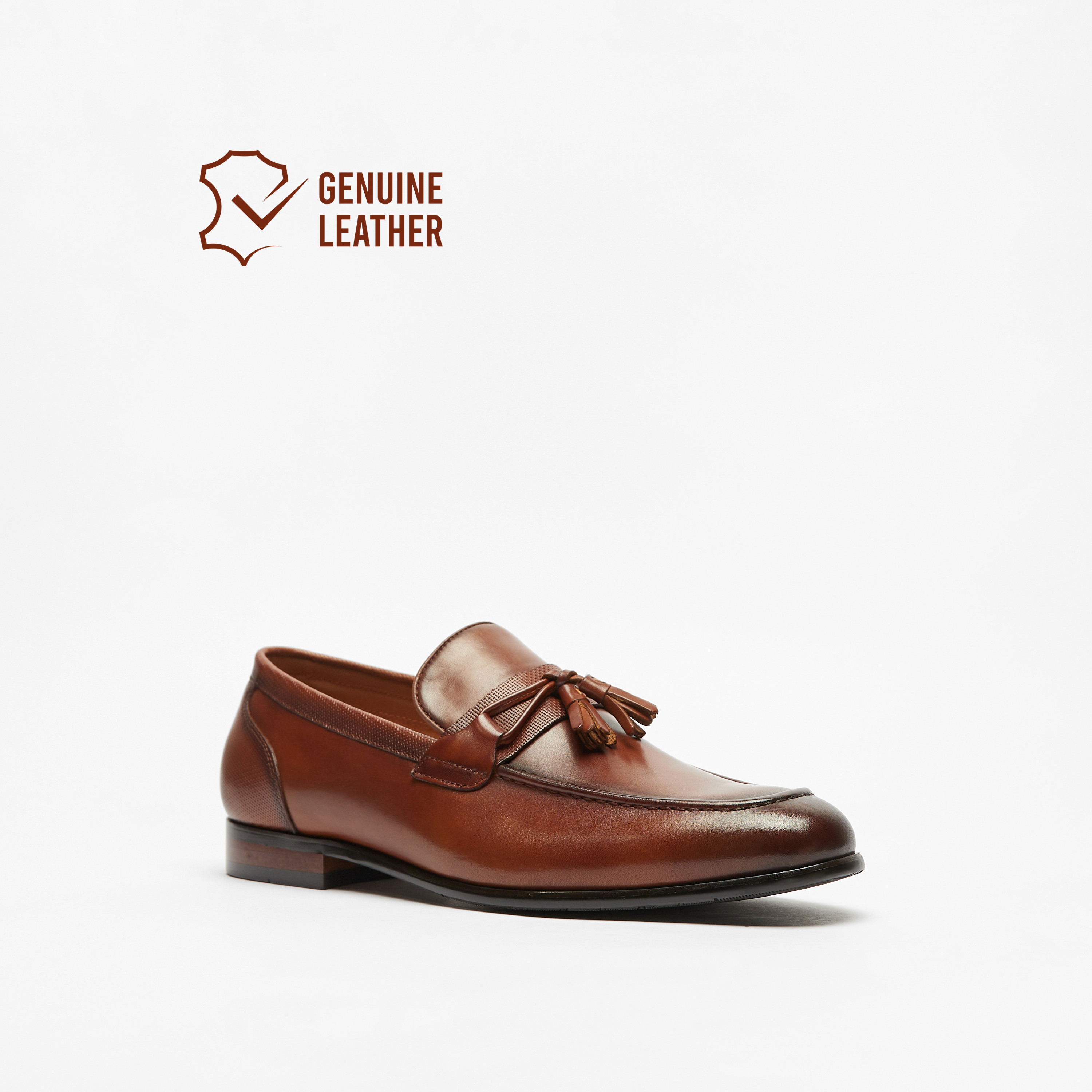 حذاء جلد سهل الارتداء بشرّابات للرجال من دوتشيني-men-shoes-formalshoes-image-1