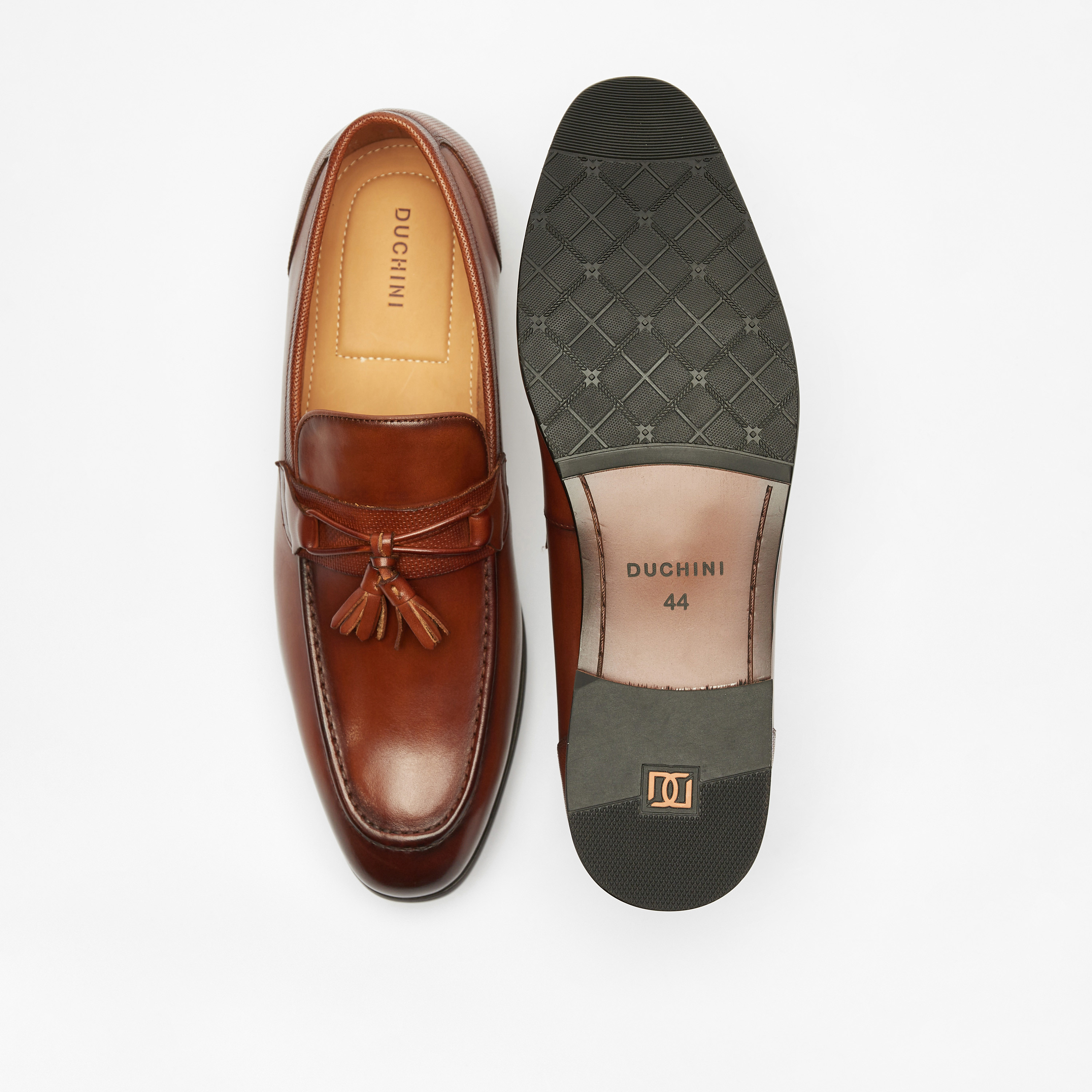 حذاء جلد سهل الارتداء بشرّابات للرجال من دوتشيني-men-shoes-formalshoes-image-5
