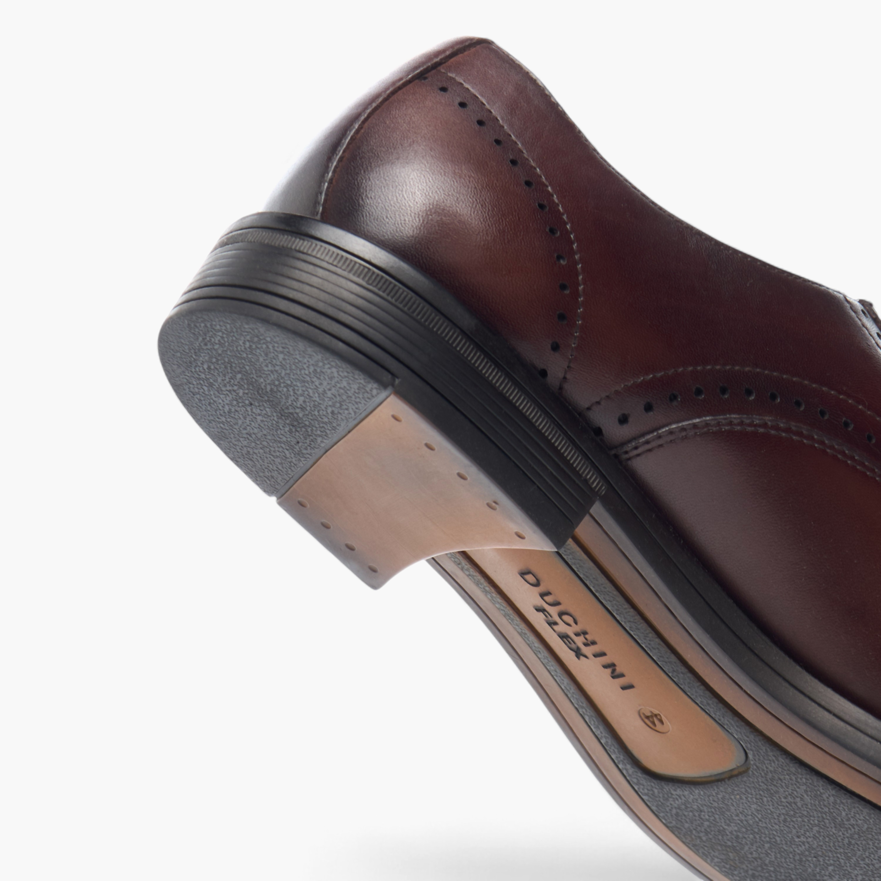 Duchini Men Genuine Leather Lace-Up Derby Shoes-men-shoes-formalshoes-image-5