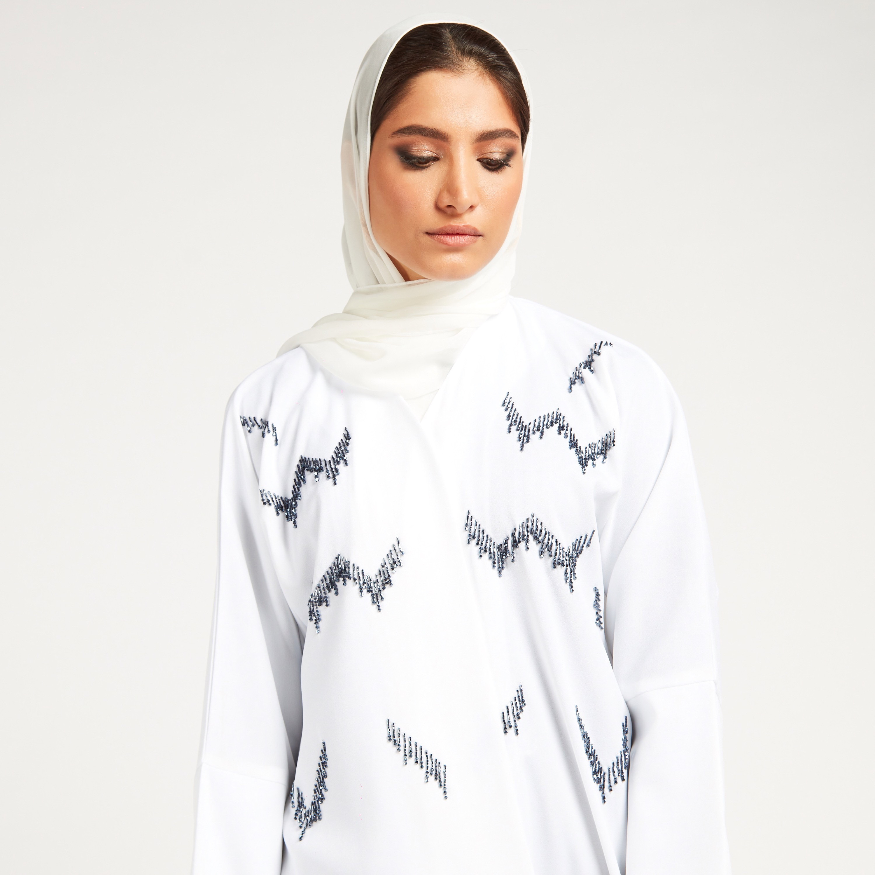 Yara Embellished Open Front Abaya with Long Sleeves-women-arabicclothing-abayas-image-3