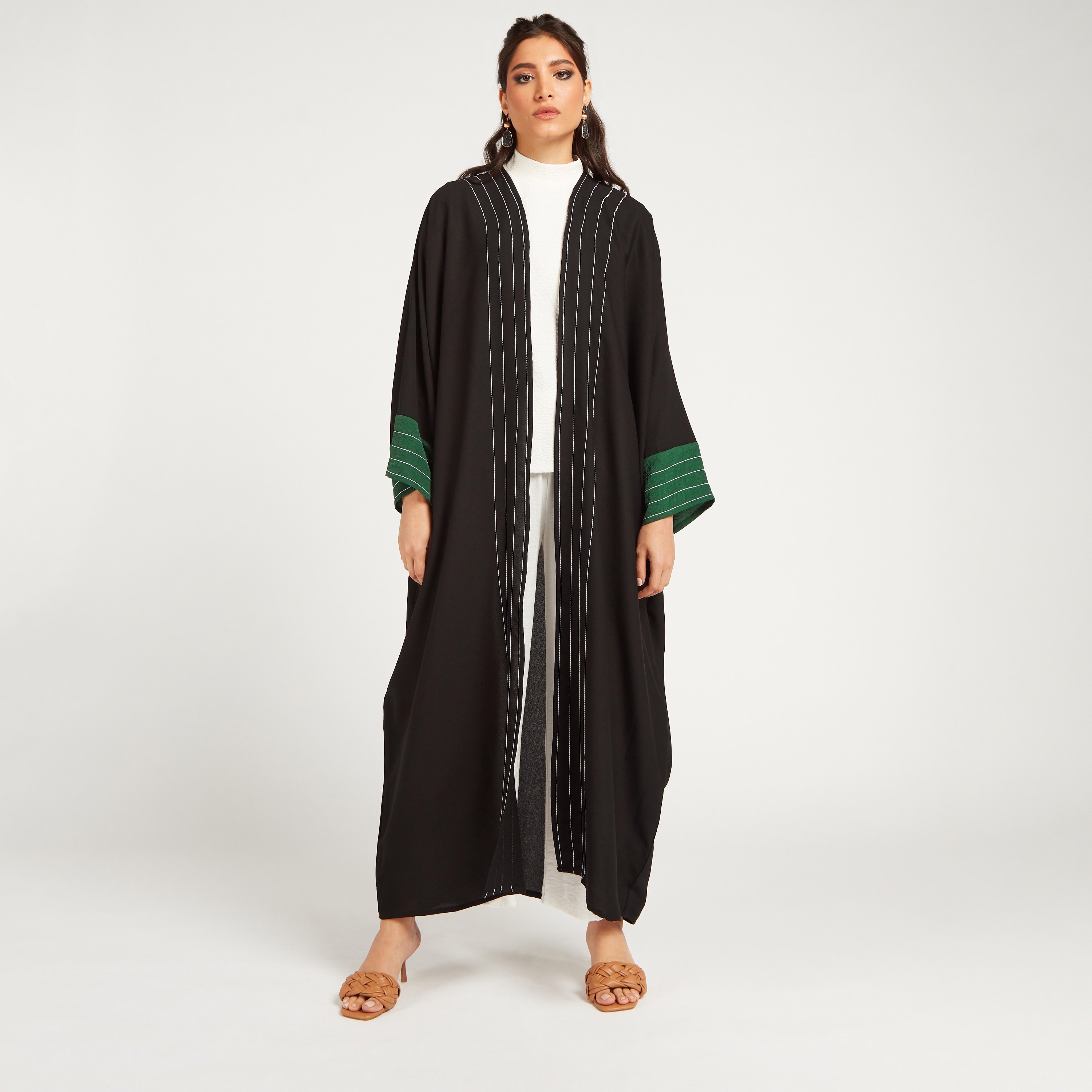 Open front hotsell abaya online